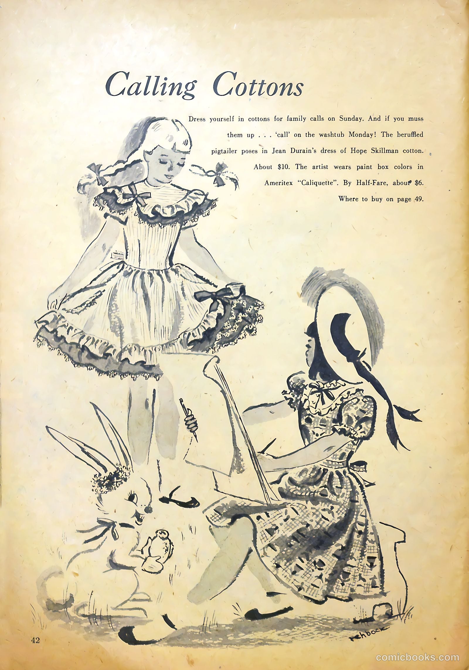 Polly Pigtails #26 (1948) — page 41 of 51