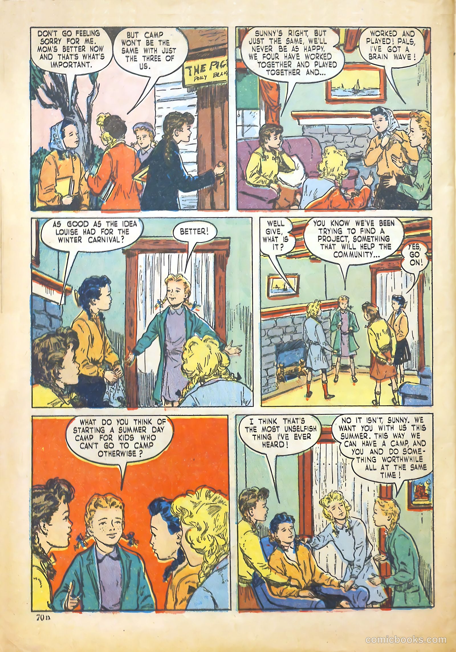 Polly Pigtails #27 (1948) — page 31 of 51