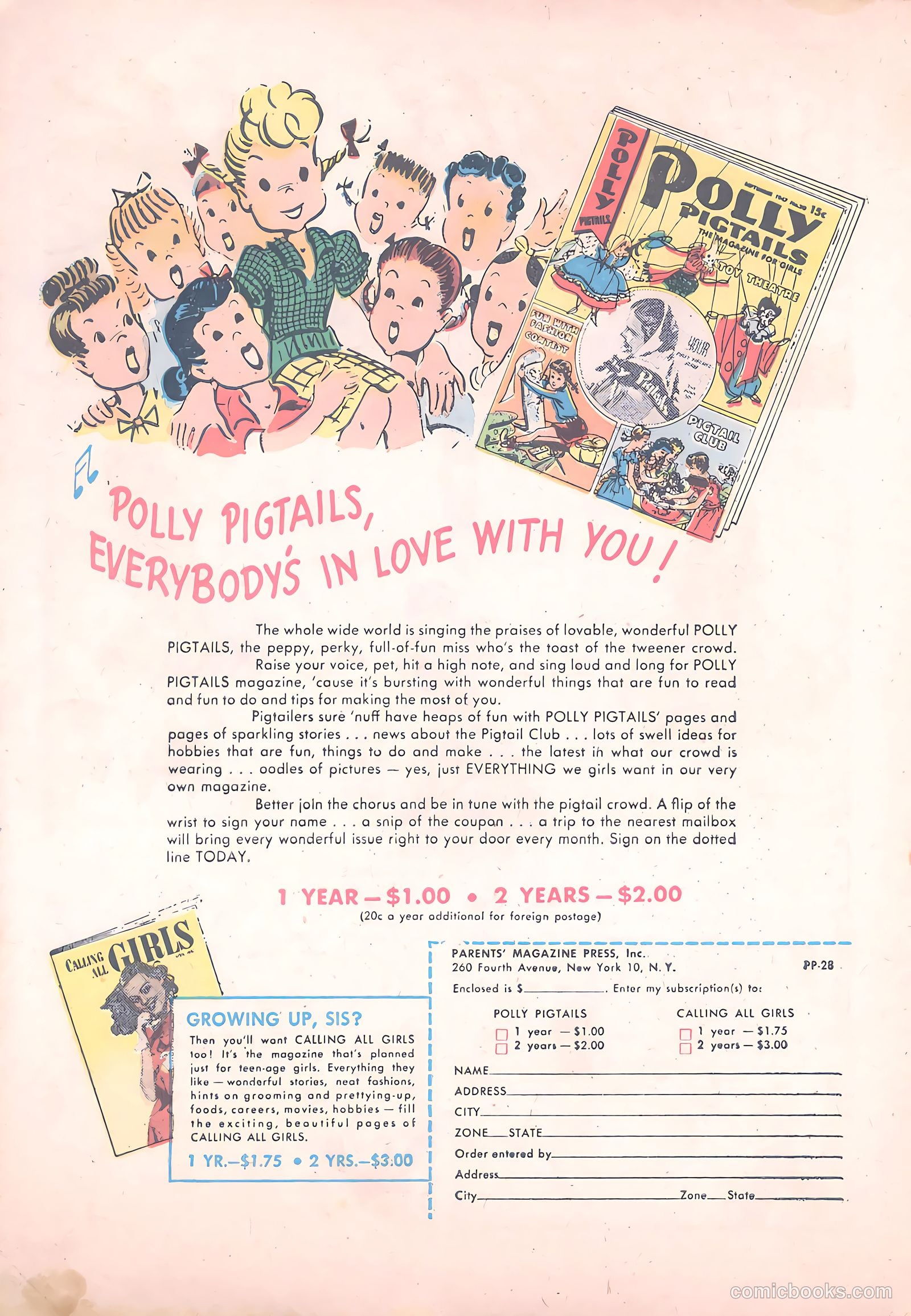 Polly Pigtails #28 (1948) — page 18 of 52