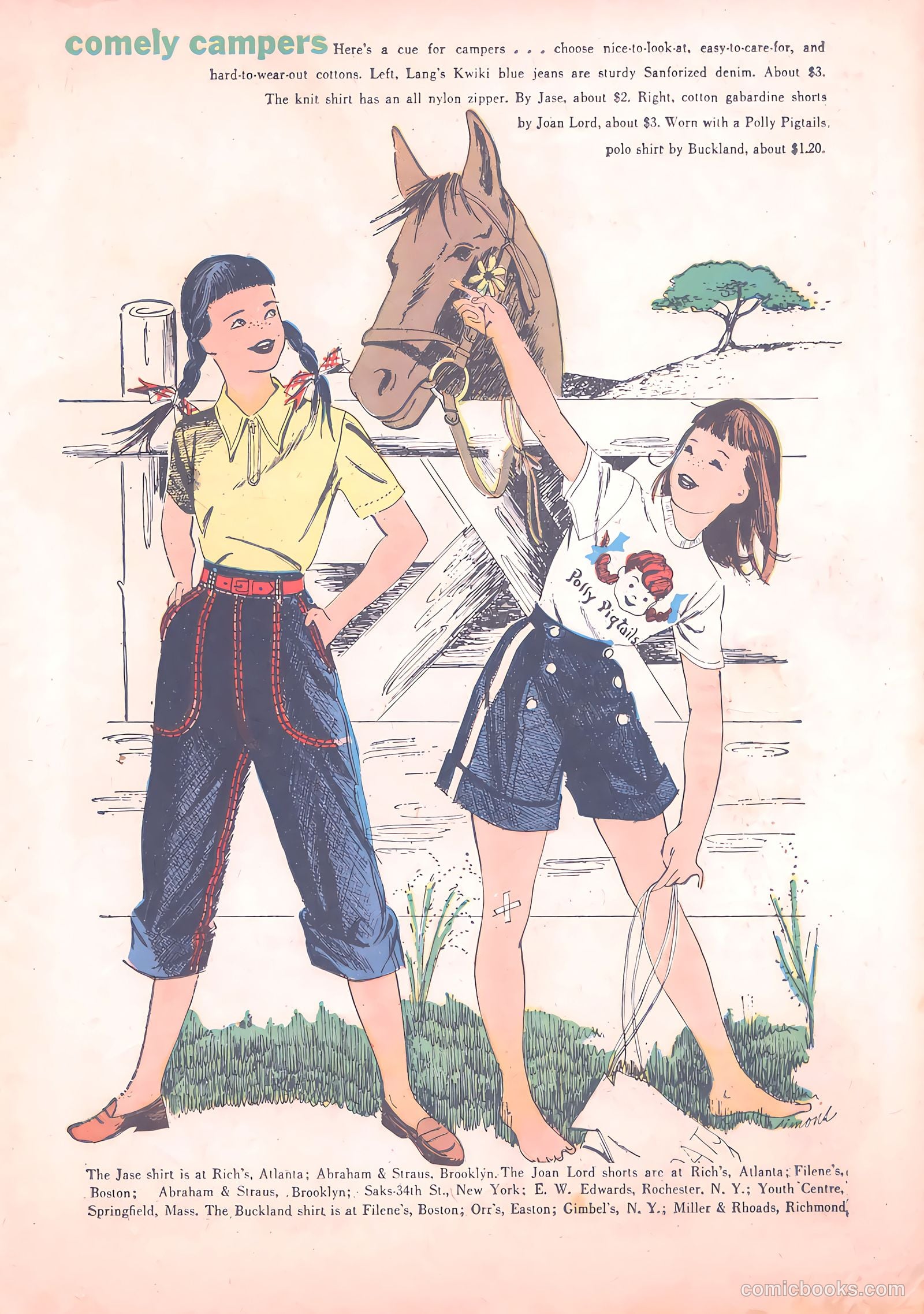 Polly Pigtails #28 (1948) — page 23 of 52