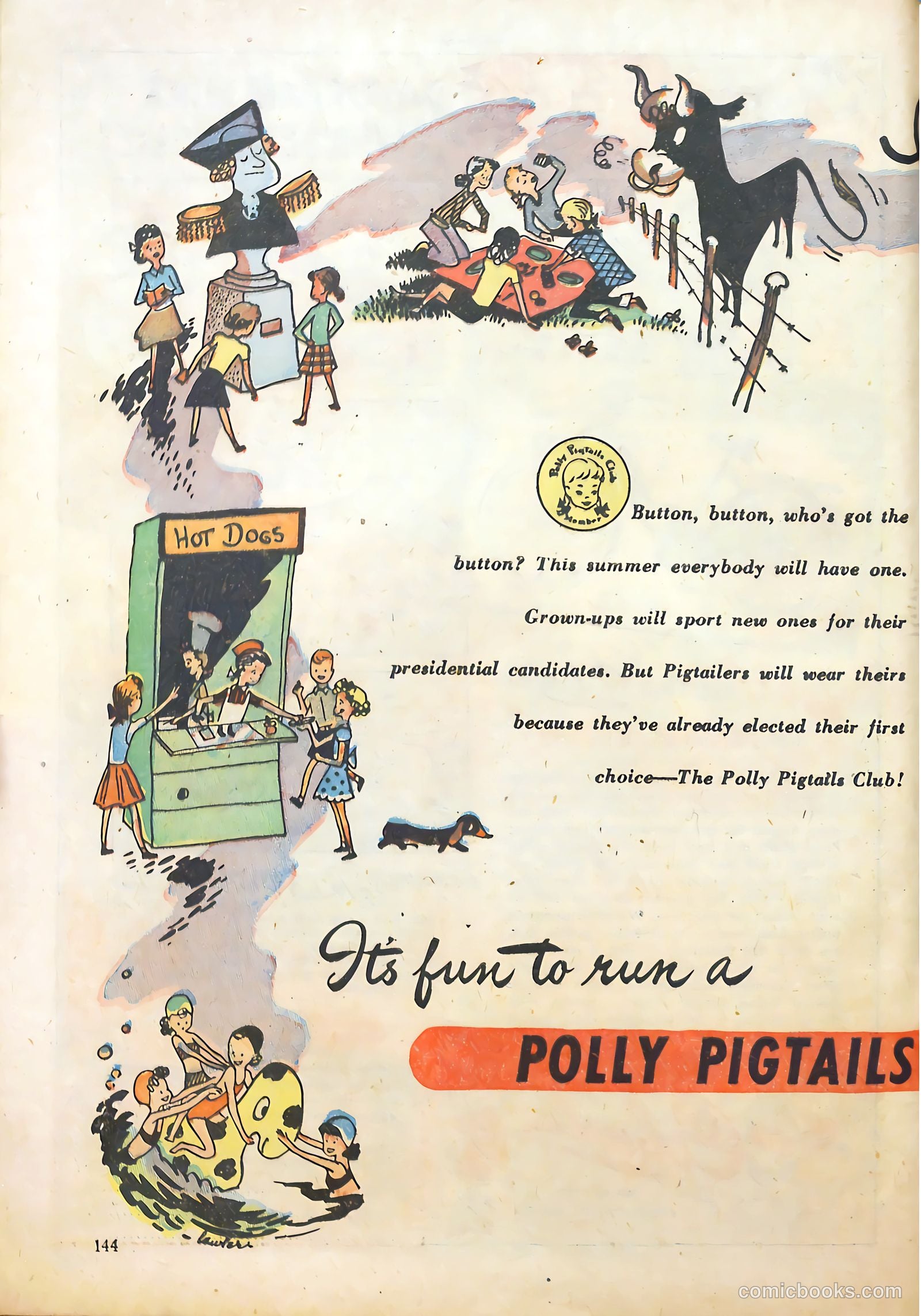 Polly Pigtails #29 (1948) — page 36 of 52