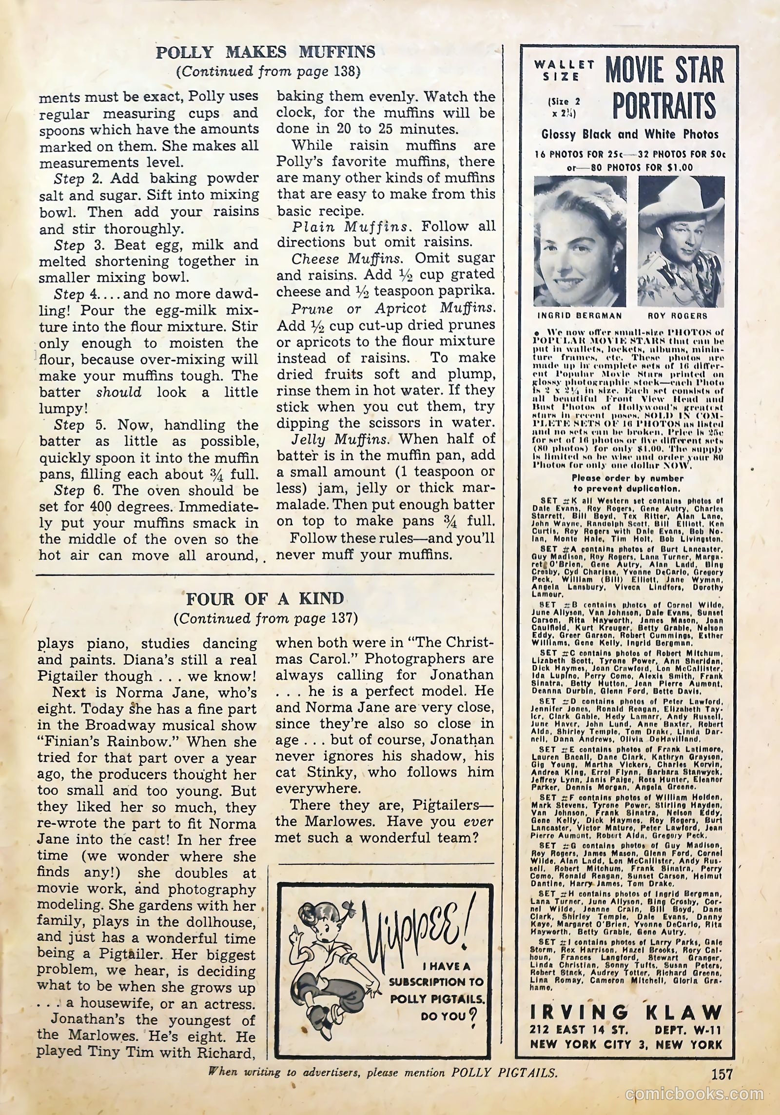 Polly Pigtails #29 (1948) — page 49 of 52