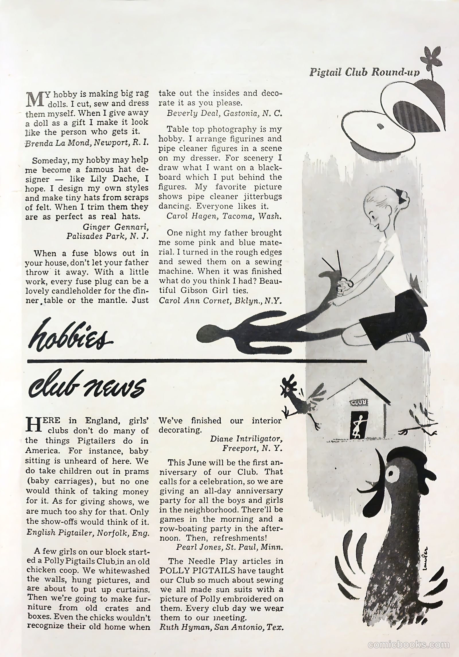 Polly Pigtails #29 (1948) — page 51 of 52
