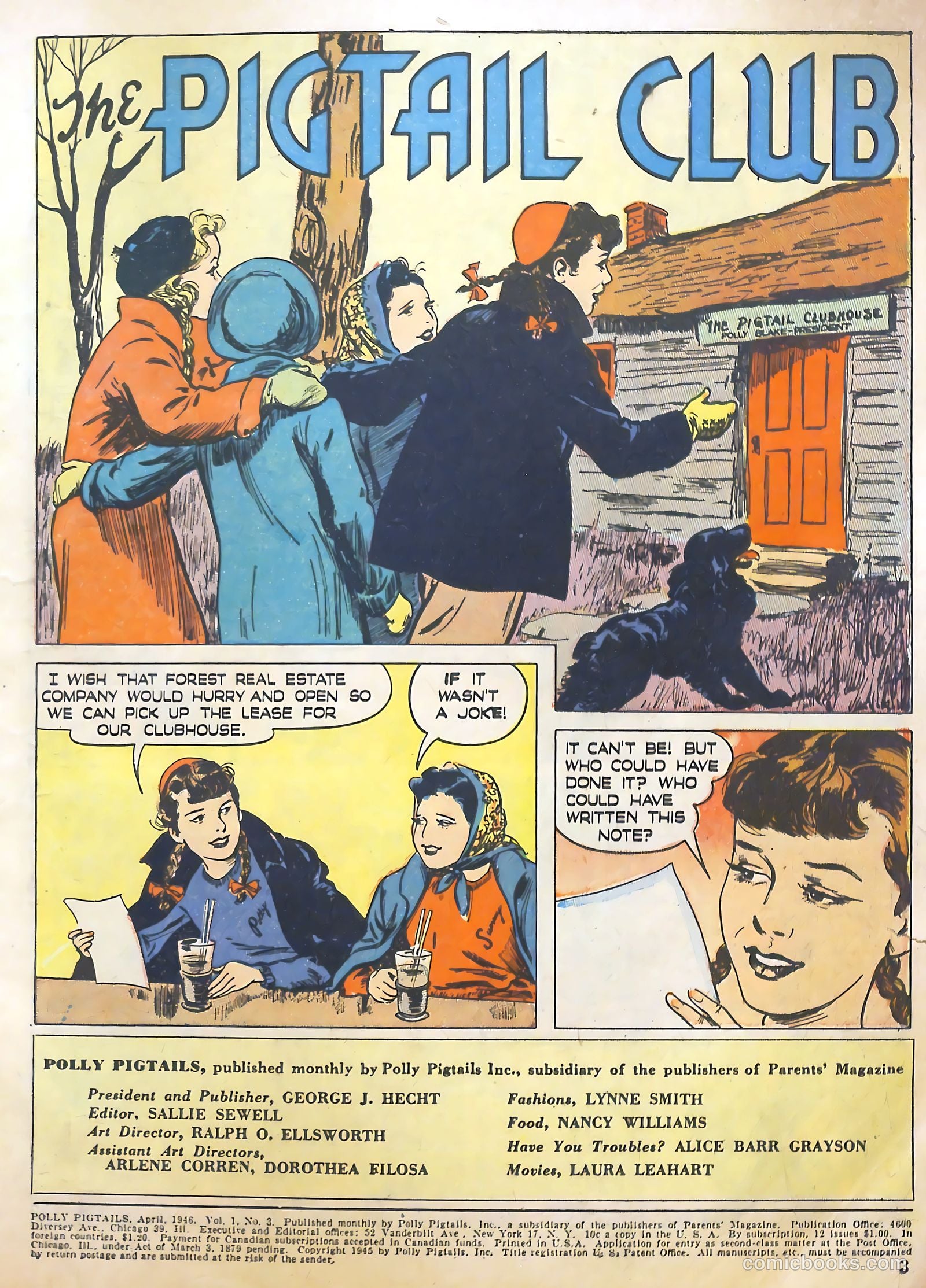 Polly Pigtails #3 (1946) — page 3 of 62