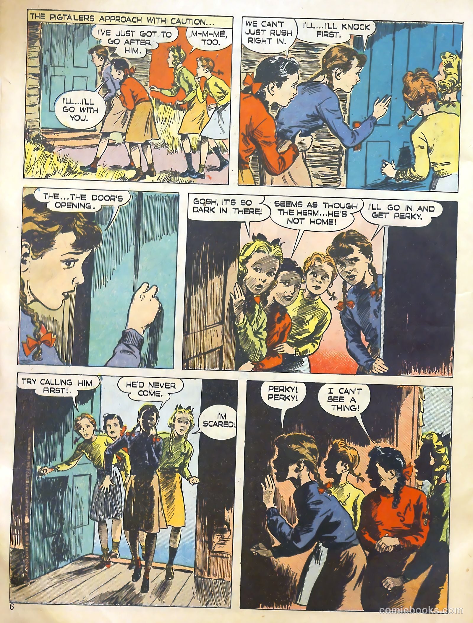 Polly Pigtails #3 (1946) — page 6 of 62