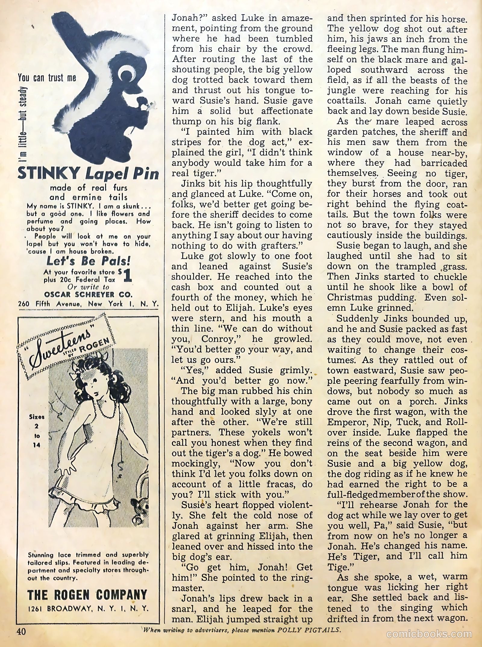 Polly Pigtails #3 (1946) — page 42 of 62