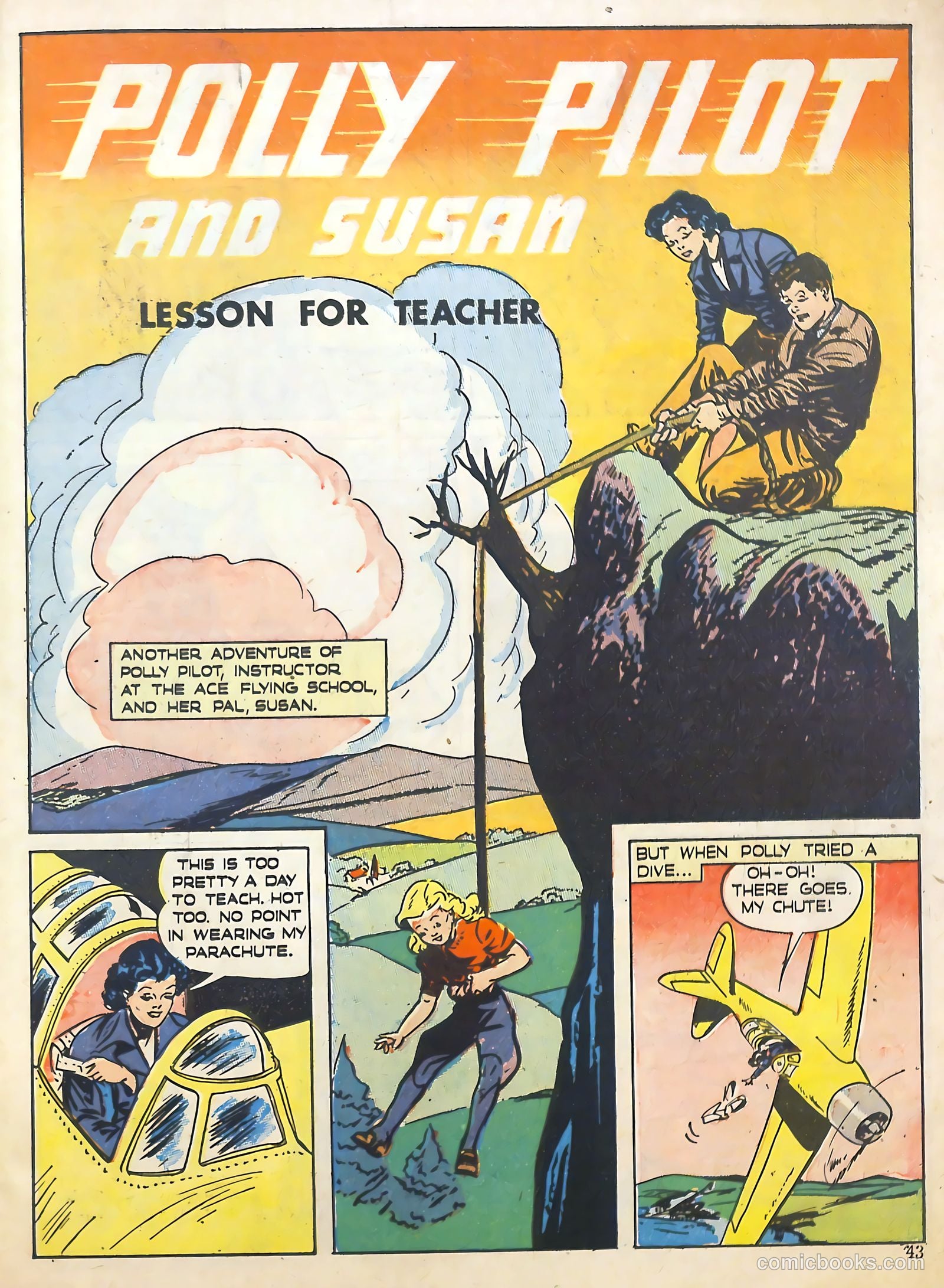 Polly Pigtails #3 (1946) — page 45 of 62