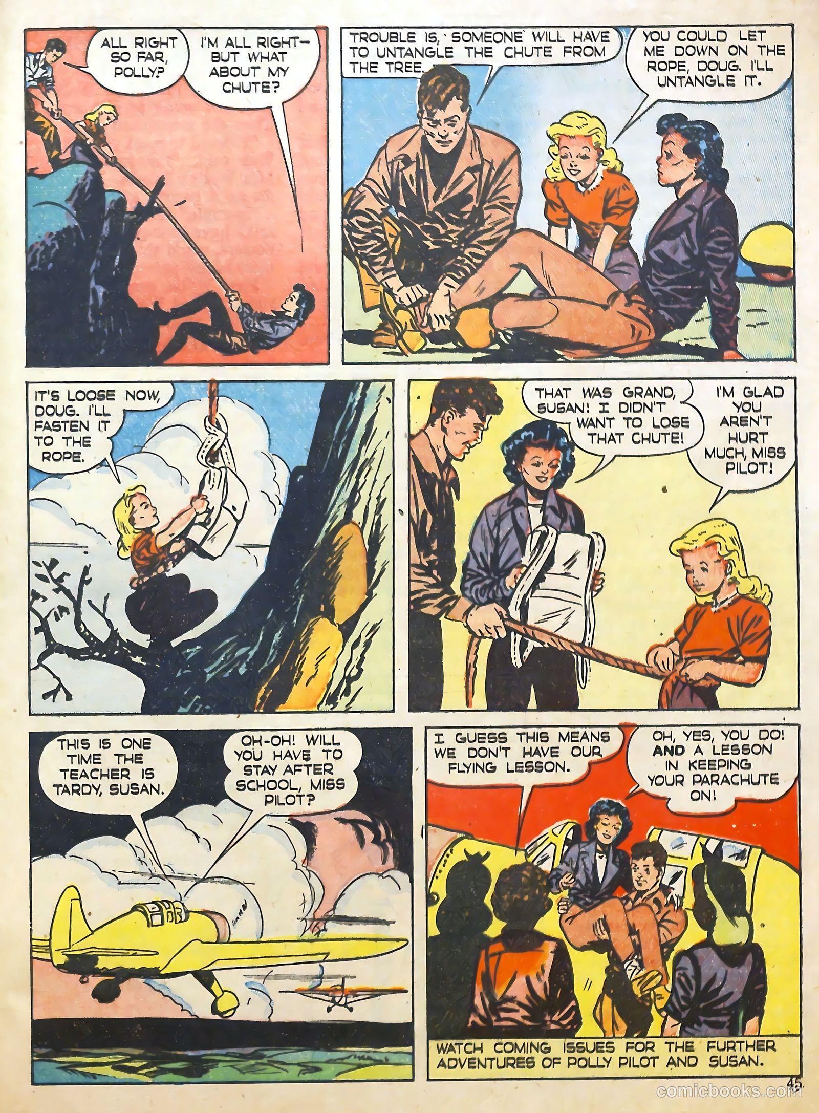 Polly Pigtails #3 (1946) — page 47 of 62