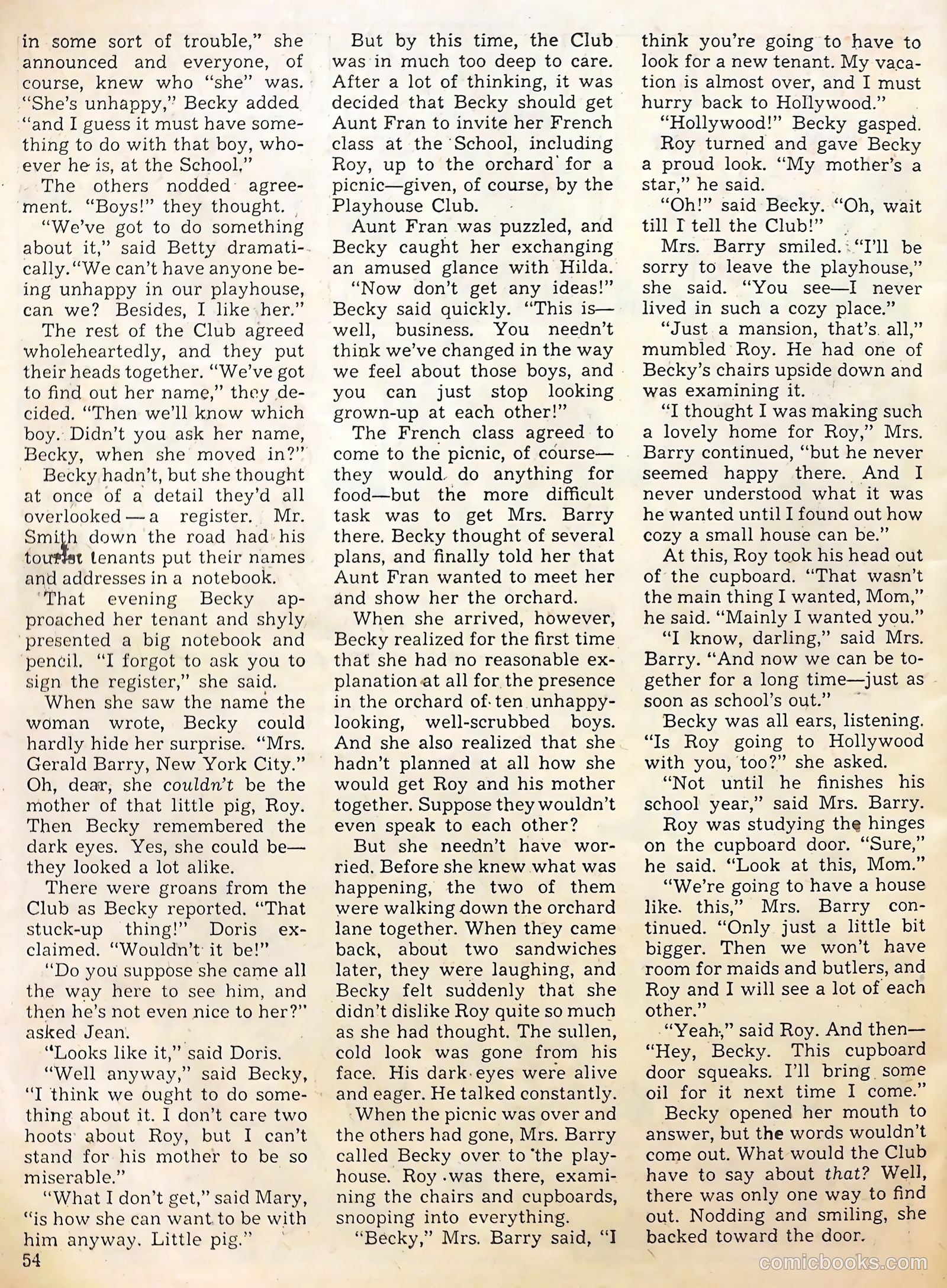 Polly Pigtails #3 (1946) — page 56 of 62