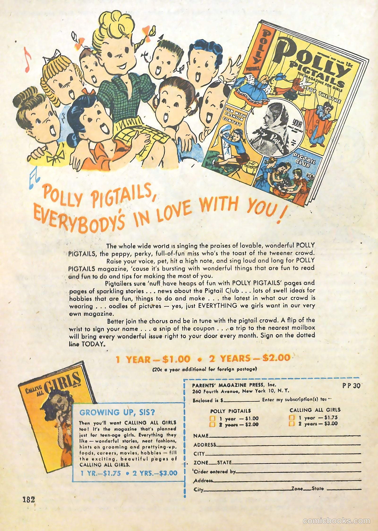 Polly Pigtails #30 (1948) — page 38 of 52