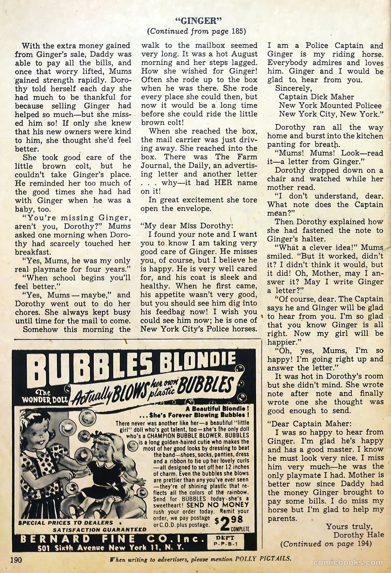 Polly Pigtails #30 (1948) — page 46 of 52