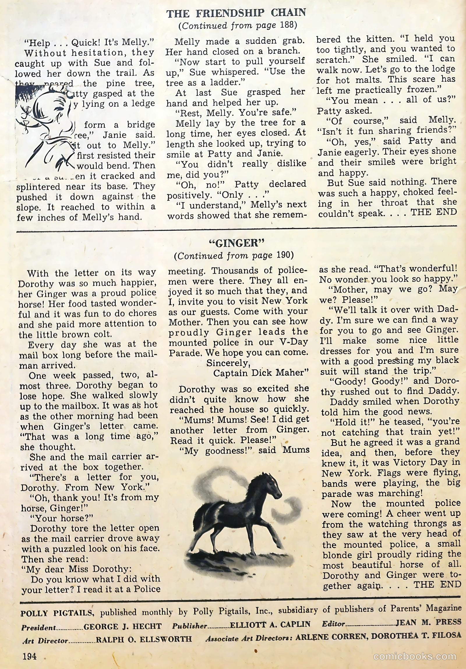Polly Pigtails #30 (1948) — page 50 of 52