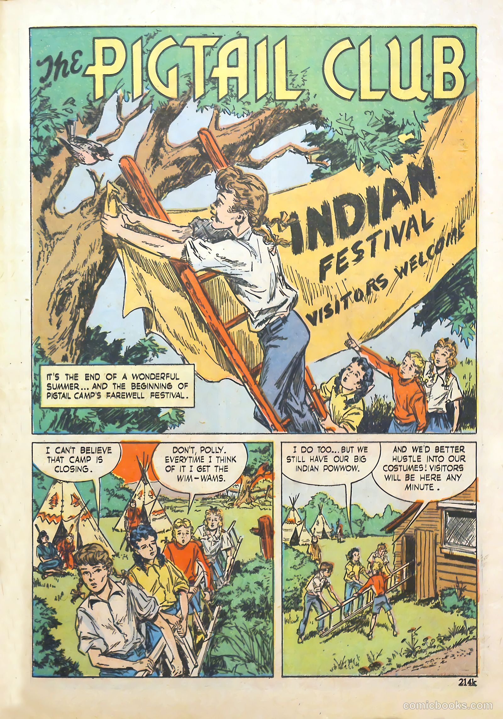 Polly Pigtails #31 (1948) — page 28 of 51
