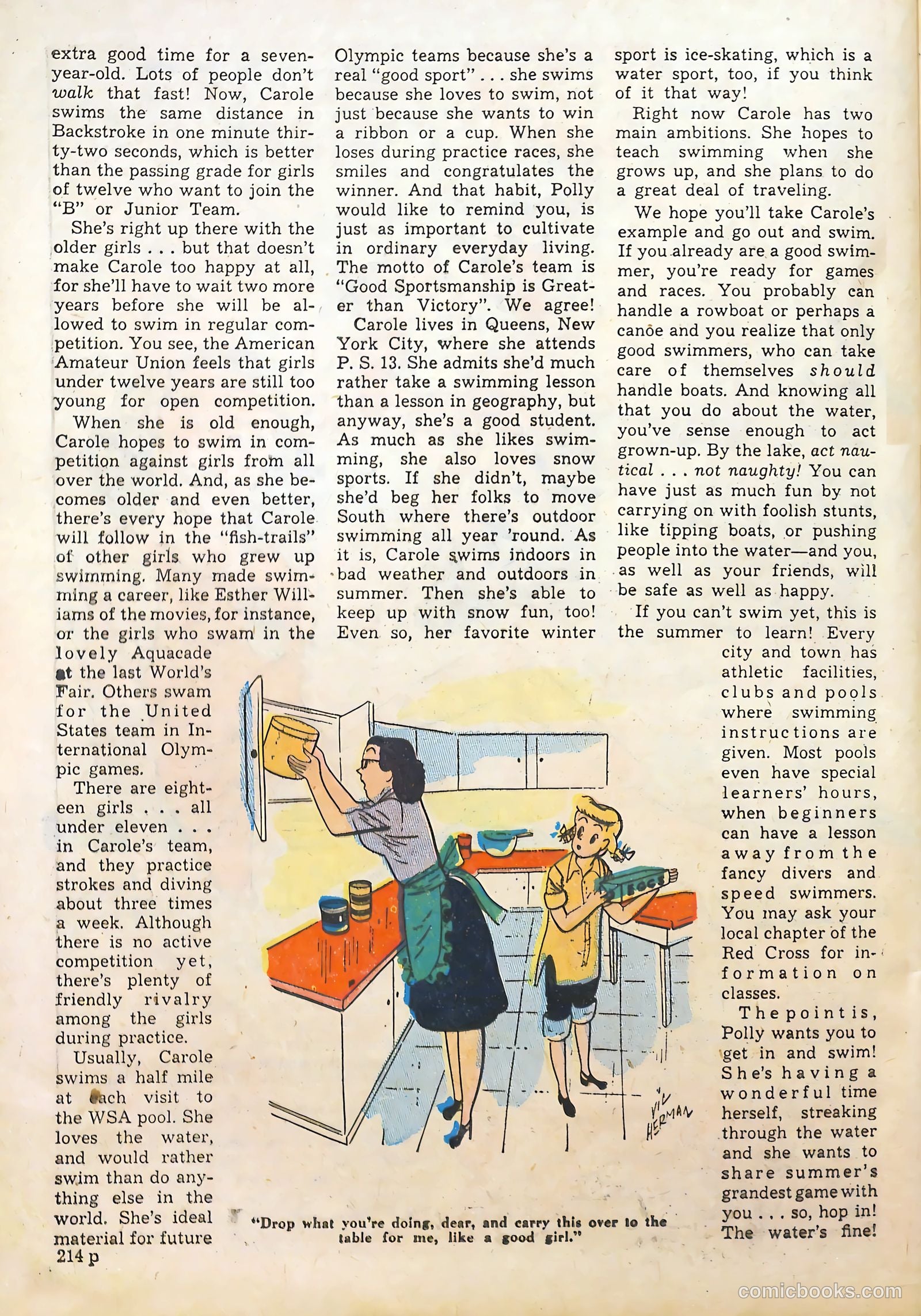 Polly Pigtails #31 (1948) — page 33 of 51