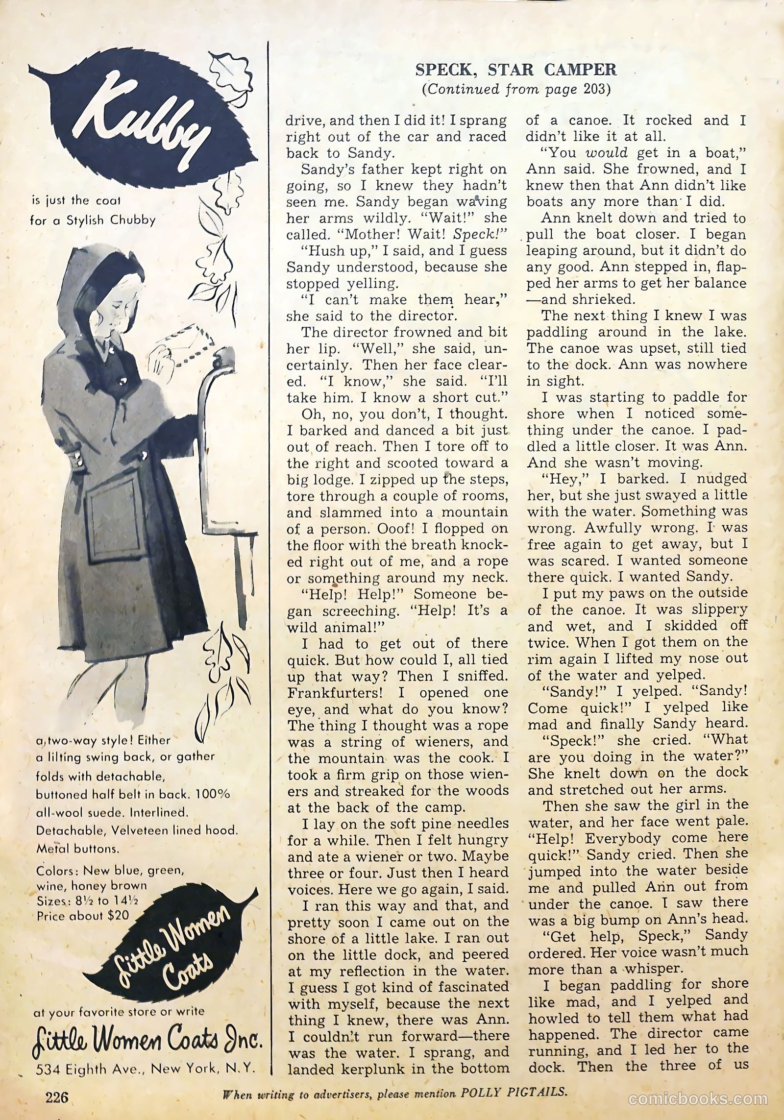 Polly Pigtails #31 (1948) — page 45 of 51
