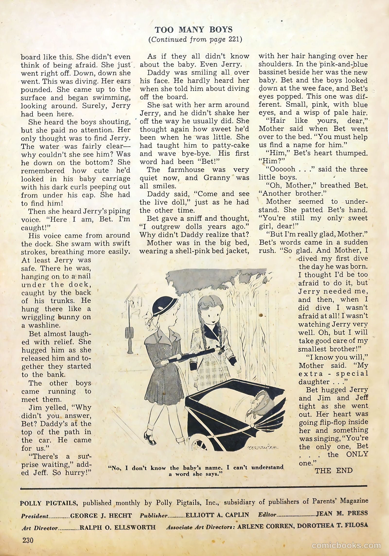 Polly Pigtails #31 (1948) — page 49 of 51