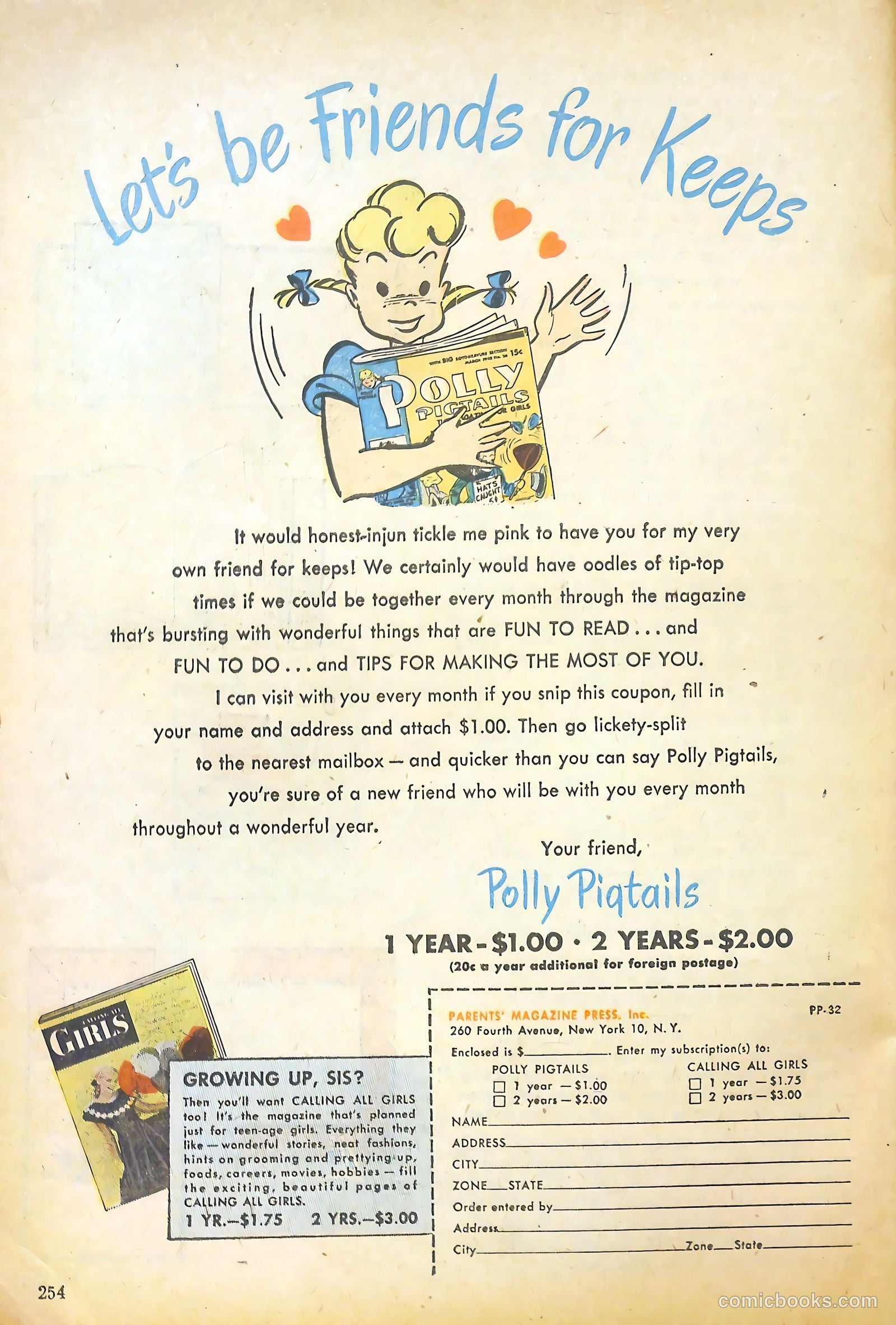 Polly Pigtails #32 (1948) — page 31 of 43