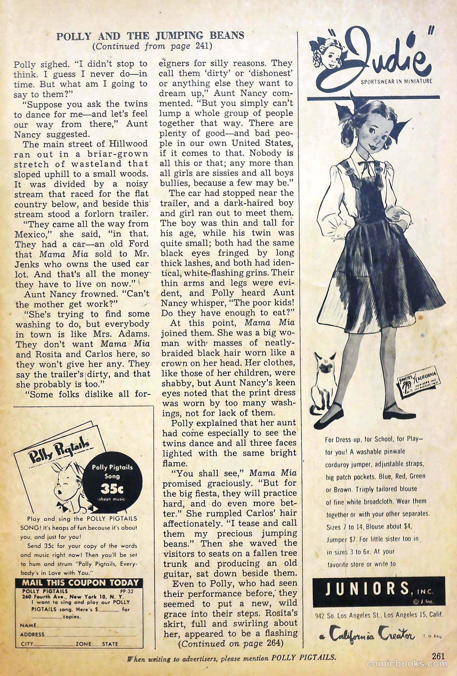 Polly Pigtails #32 (1948) — page 36 of 43