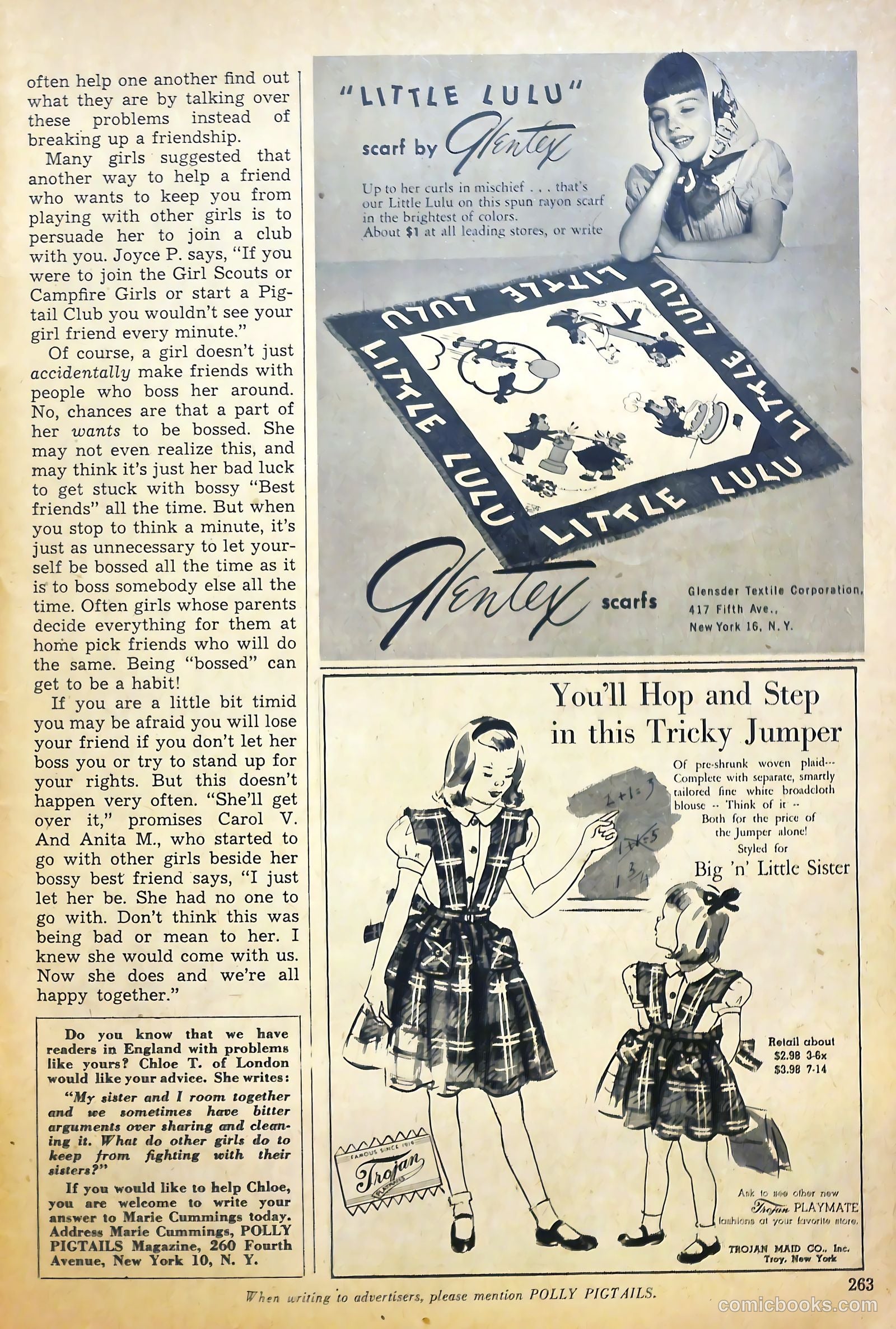 Polly Pigtails #32 (1948) — page 38 of 43