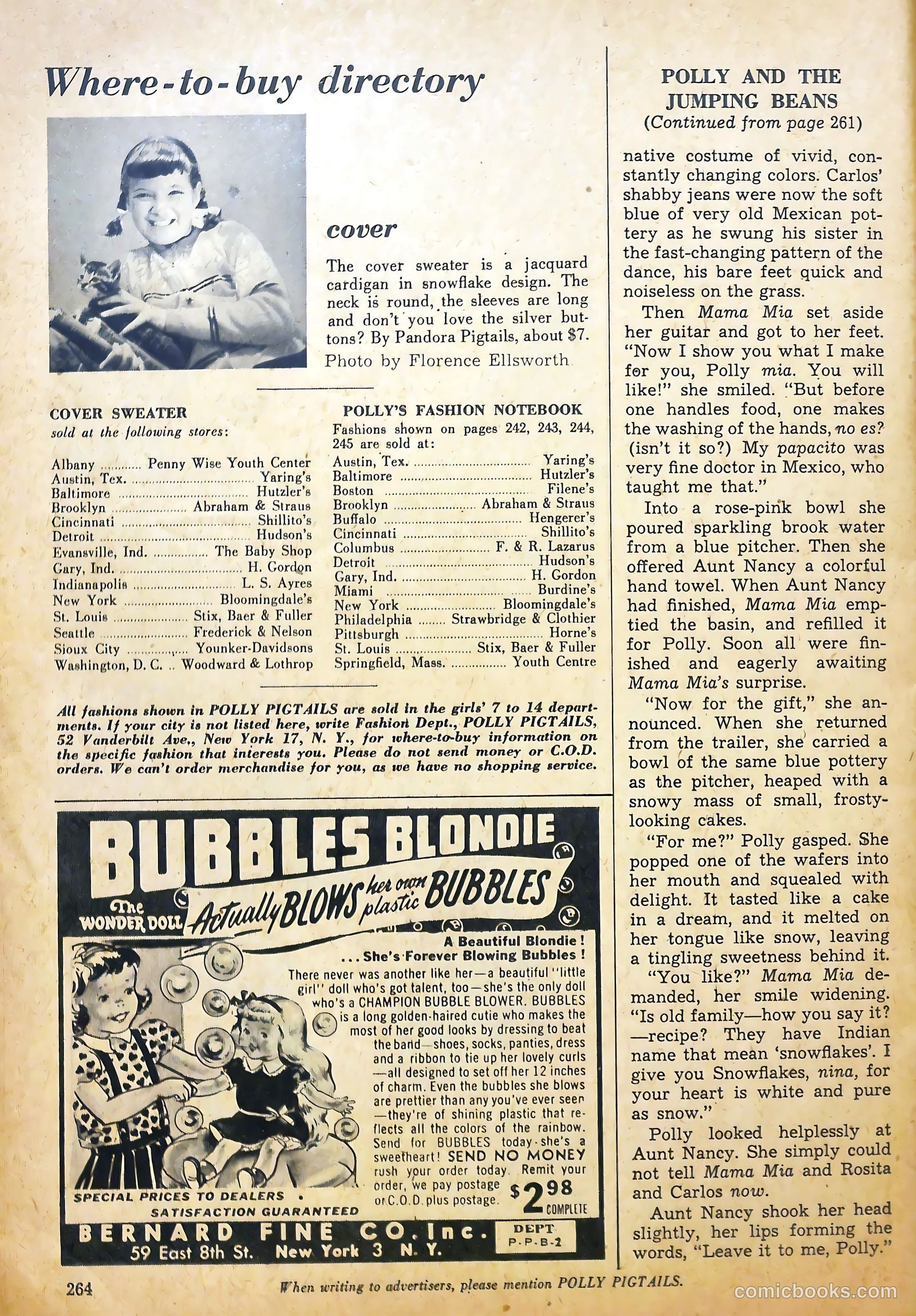 Polly Pigtails #32 (1948) — page 39 of 43