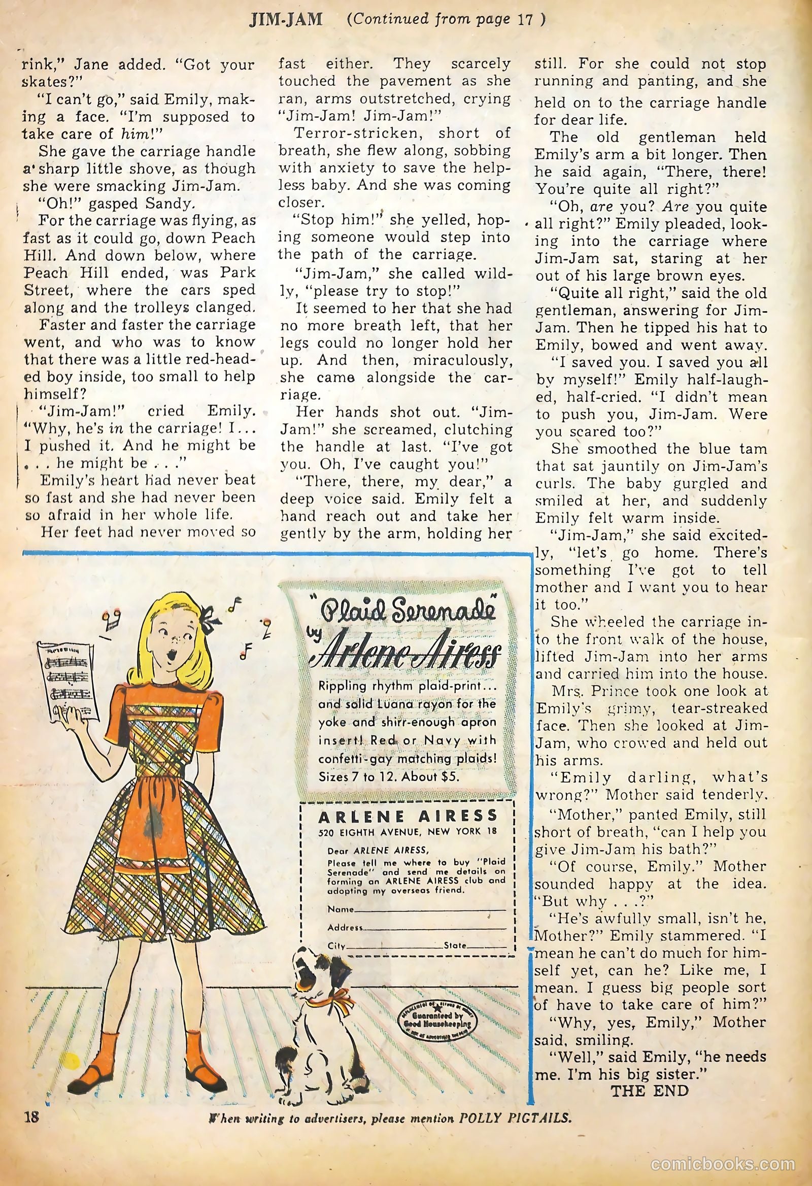 Polly Pigtails #33 (1948) — page 14 of 43