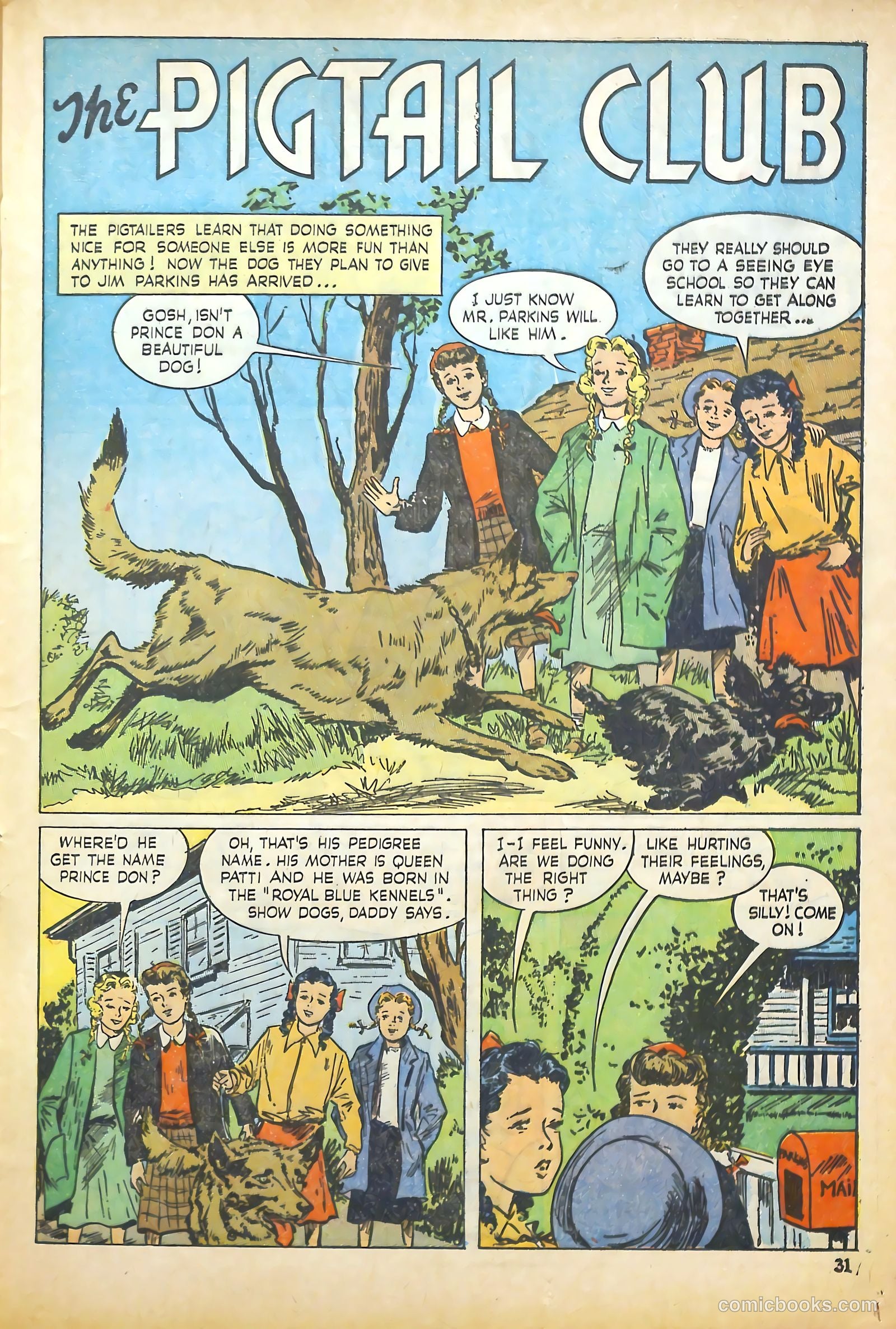 Polly Pigtails #33 (1948) — page 24 of 43