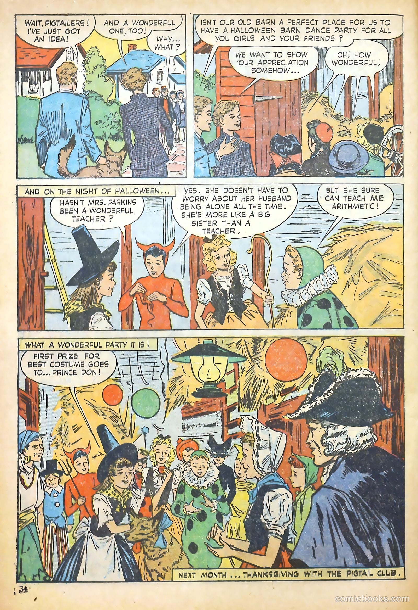 Polly Pigtails #33 (1948) — page 27 of 43