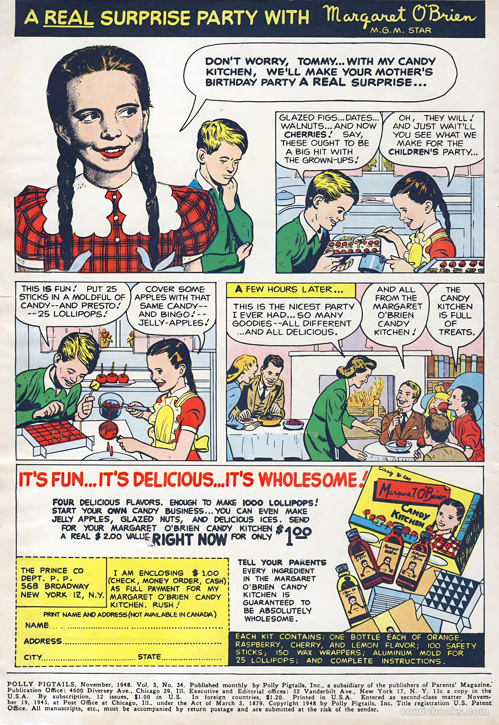 Polly Pigtails #34 (1948) — page 2 of 53