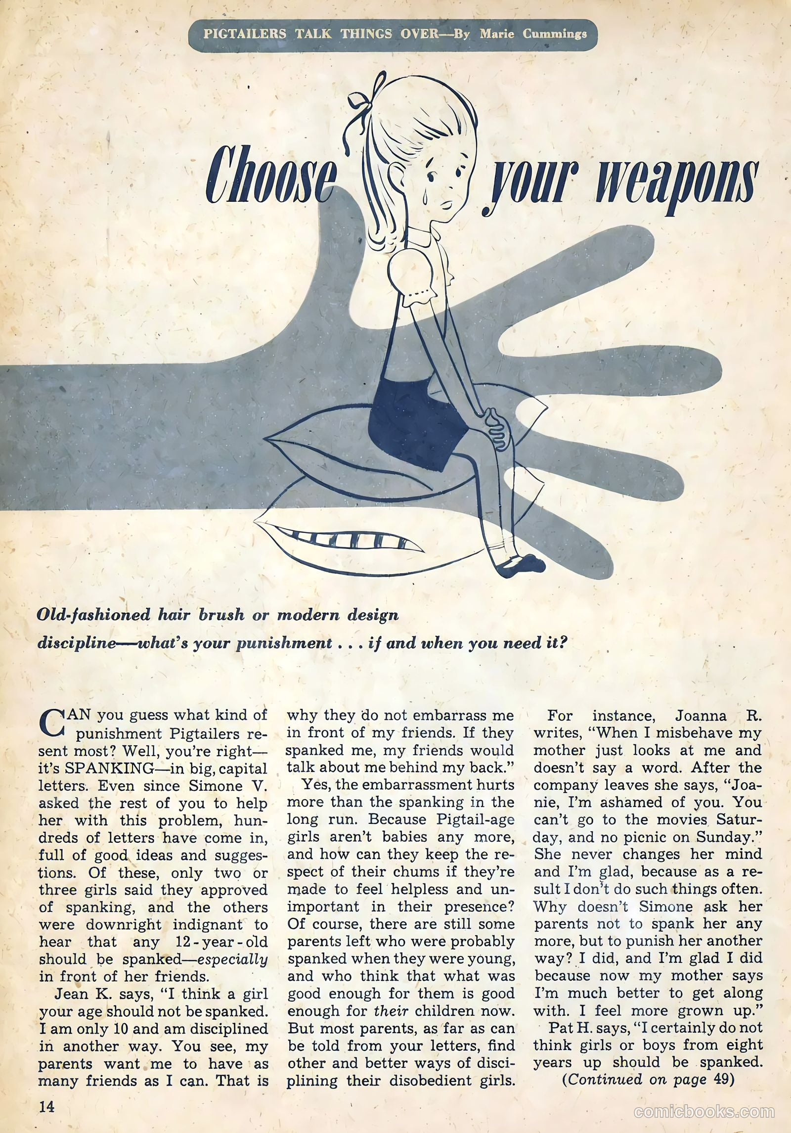 Polly Pigtails #34 (1948) — page 14 of 53
