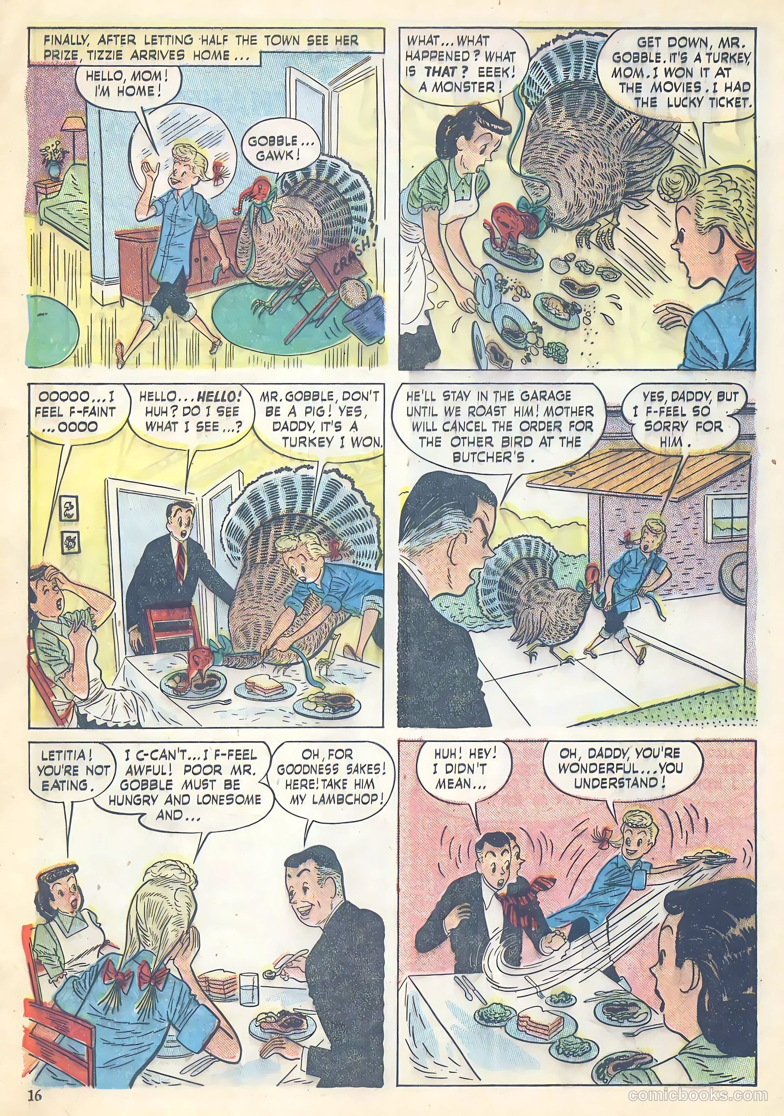 Polly Pigtails #34 (1948) — page 16 of 53
