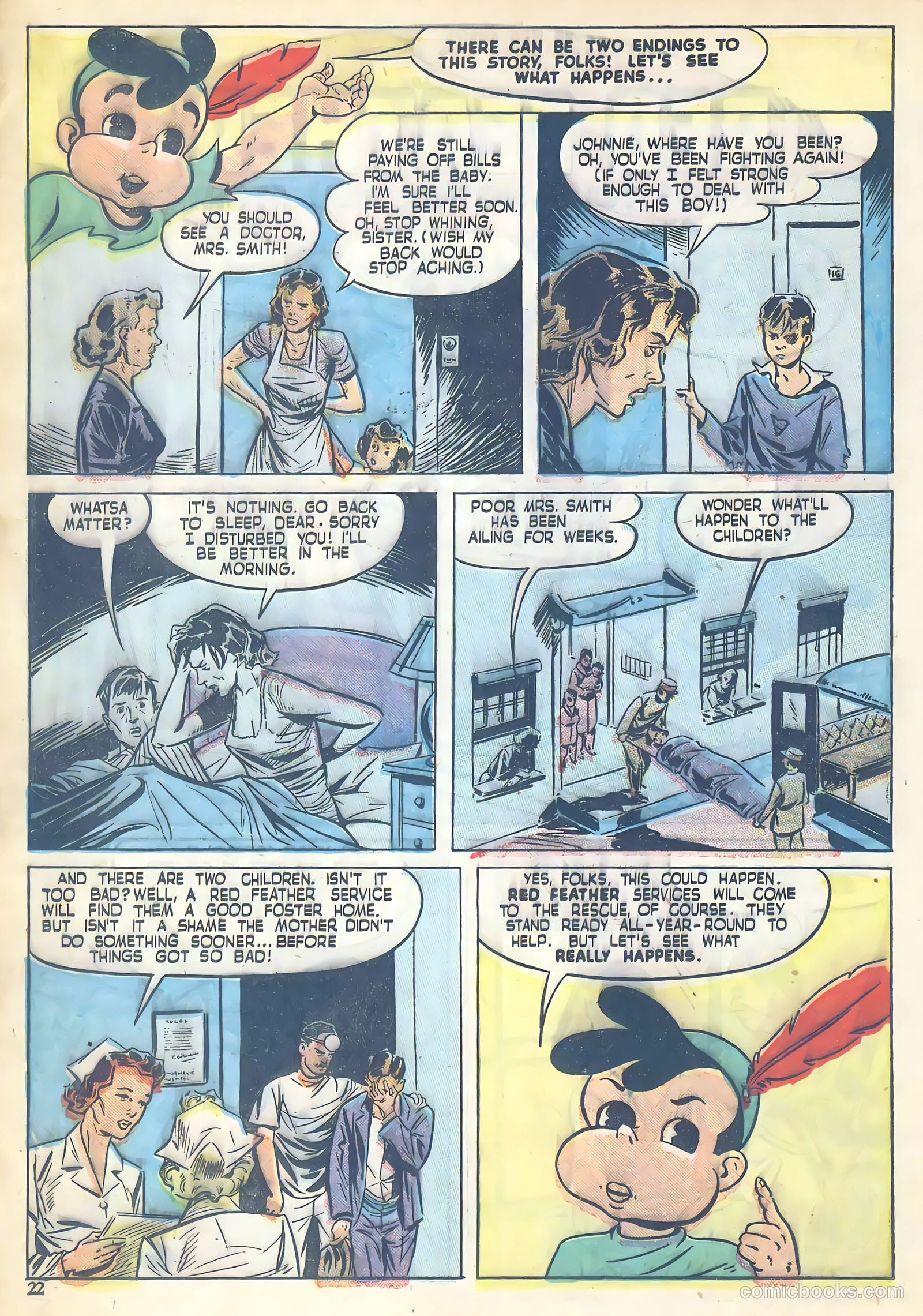 Polly Pigtails #34 (1948) — page 22 of 53