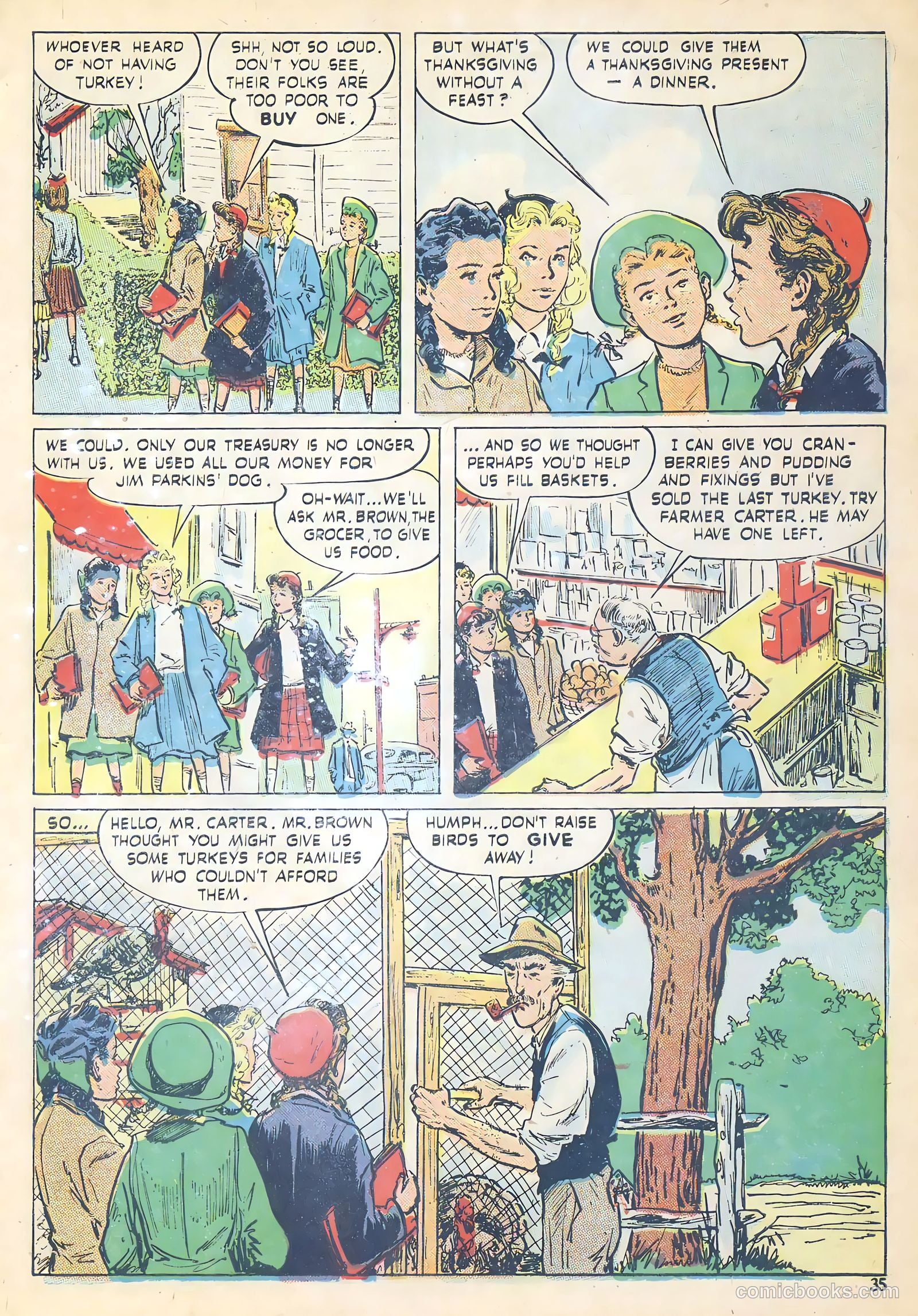 Polly Pigtails #34 (1948) — page 36 of 53