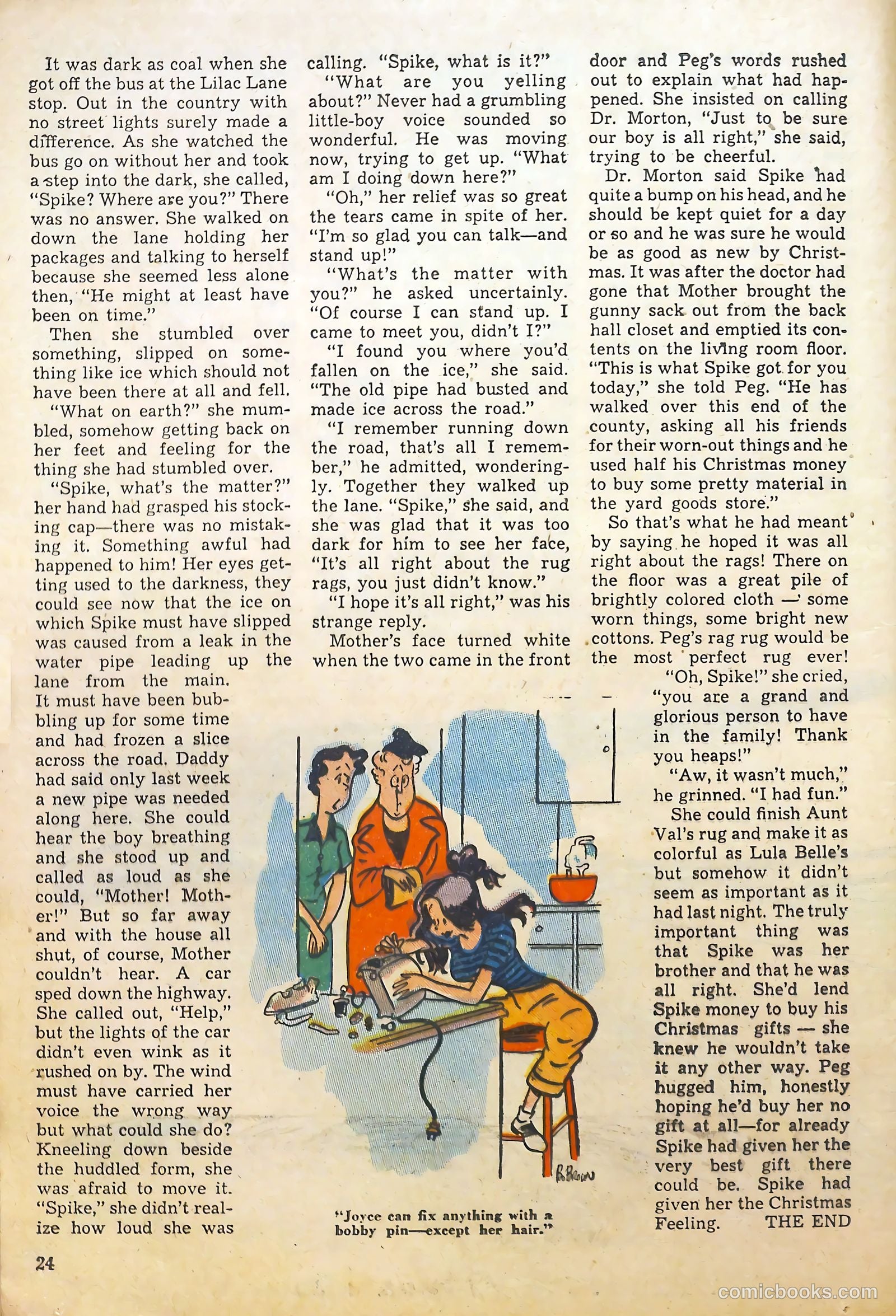 Polly Pigtails #35 (1948) — page 19 of 43