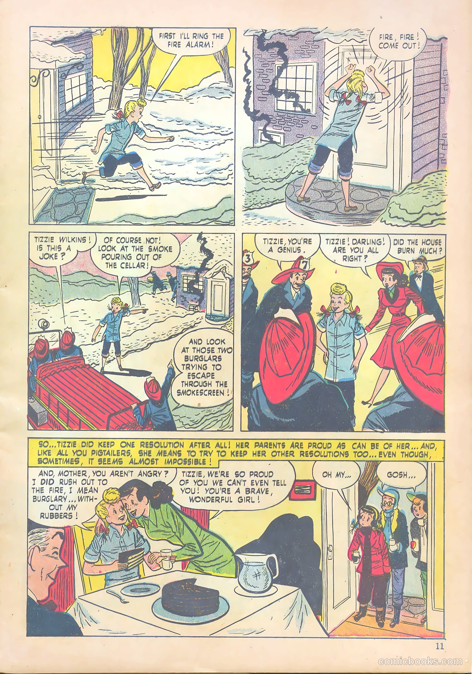 Polly Pigtails #36 (1949) — page 11 of 44