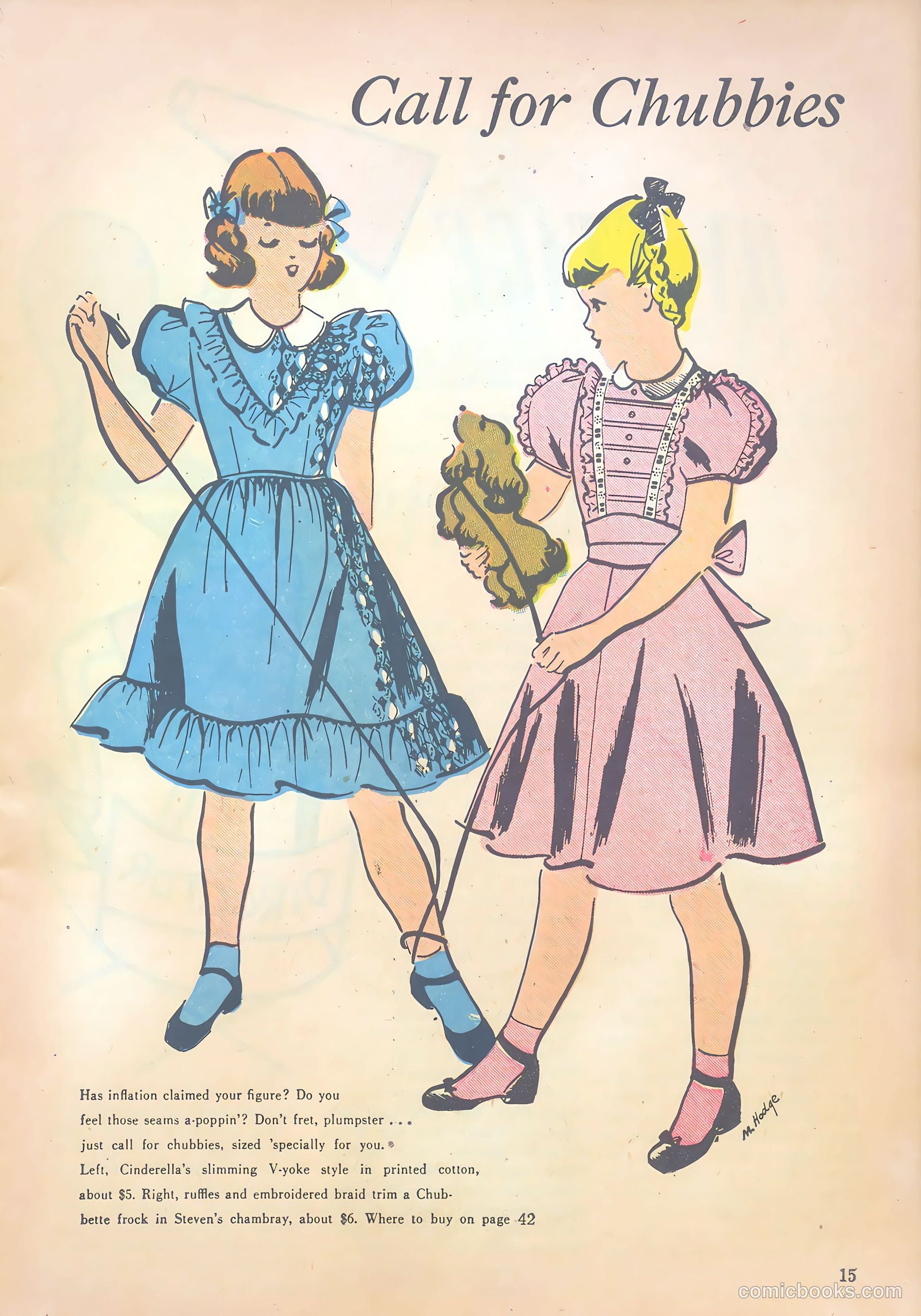 Polly Pigtails #36 (1949) — page 15 of 44