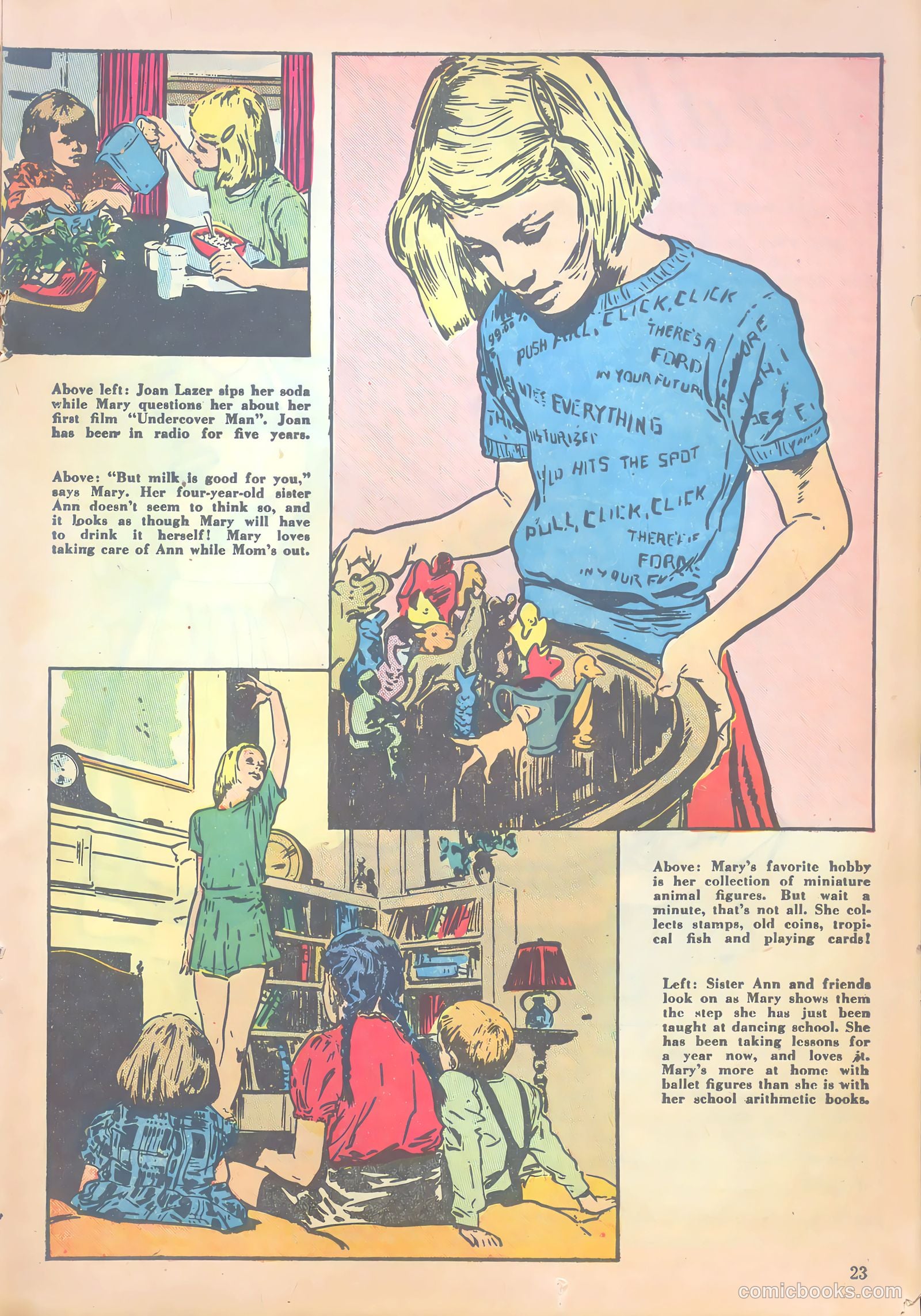 Polly Pigtails #36 (1949) — page 23 of 44