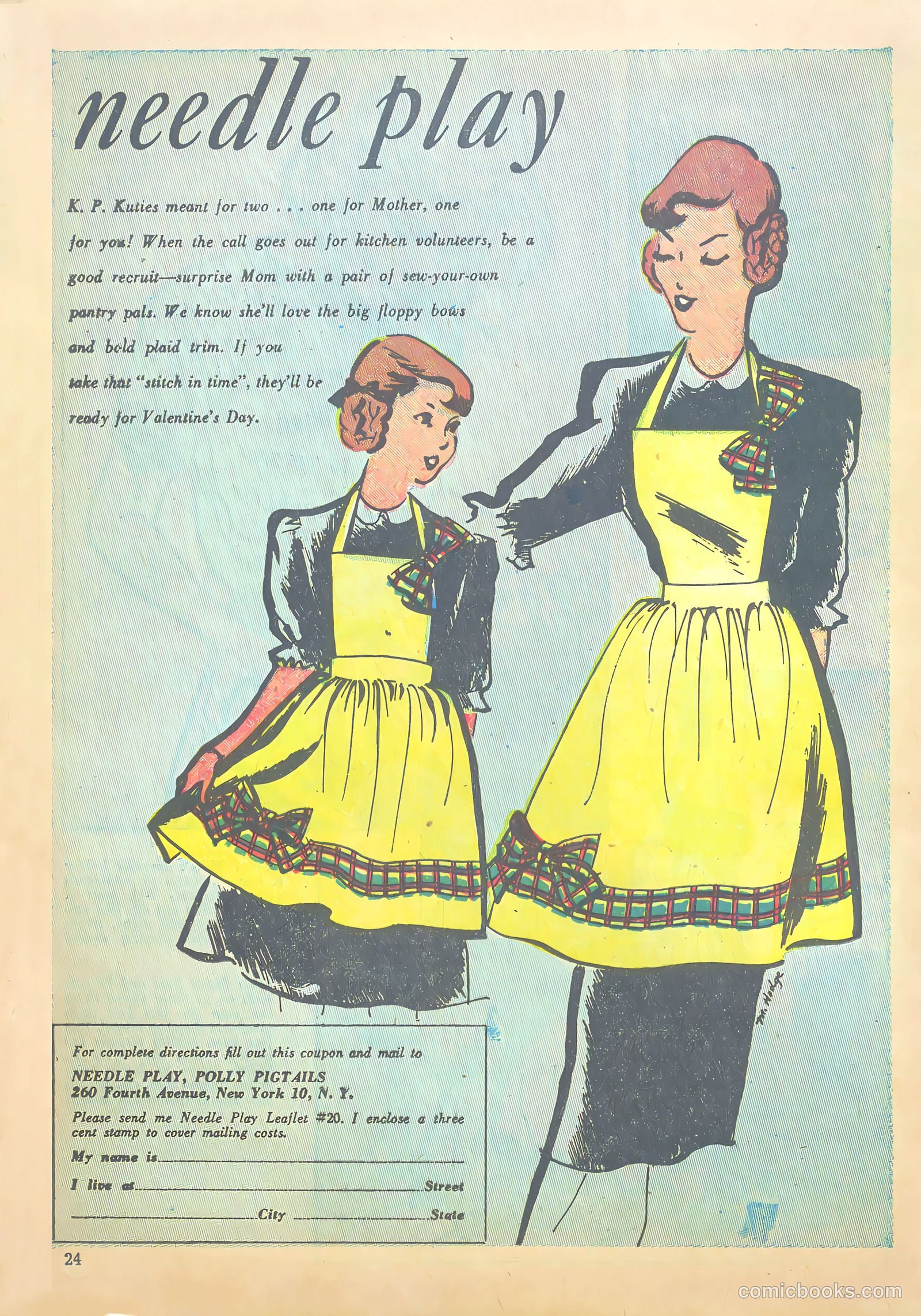 Polly Pigtails #36 (1949) — page 24 of 44