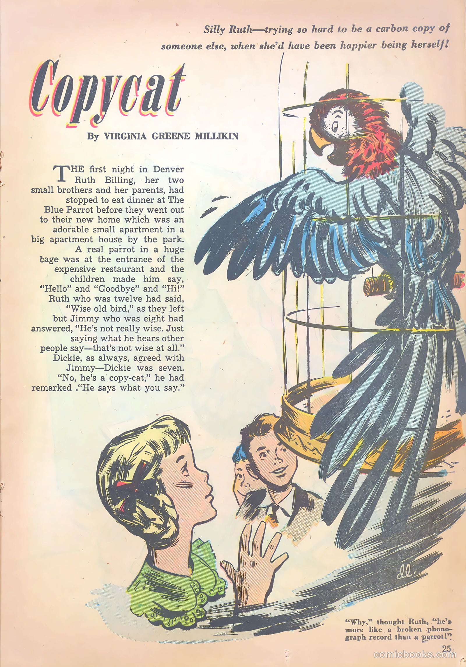 Polly Pigtails #36 (1949) — page 25 of 44