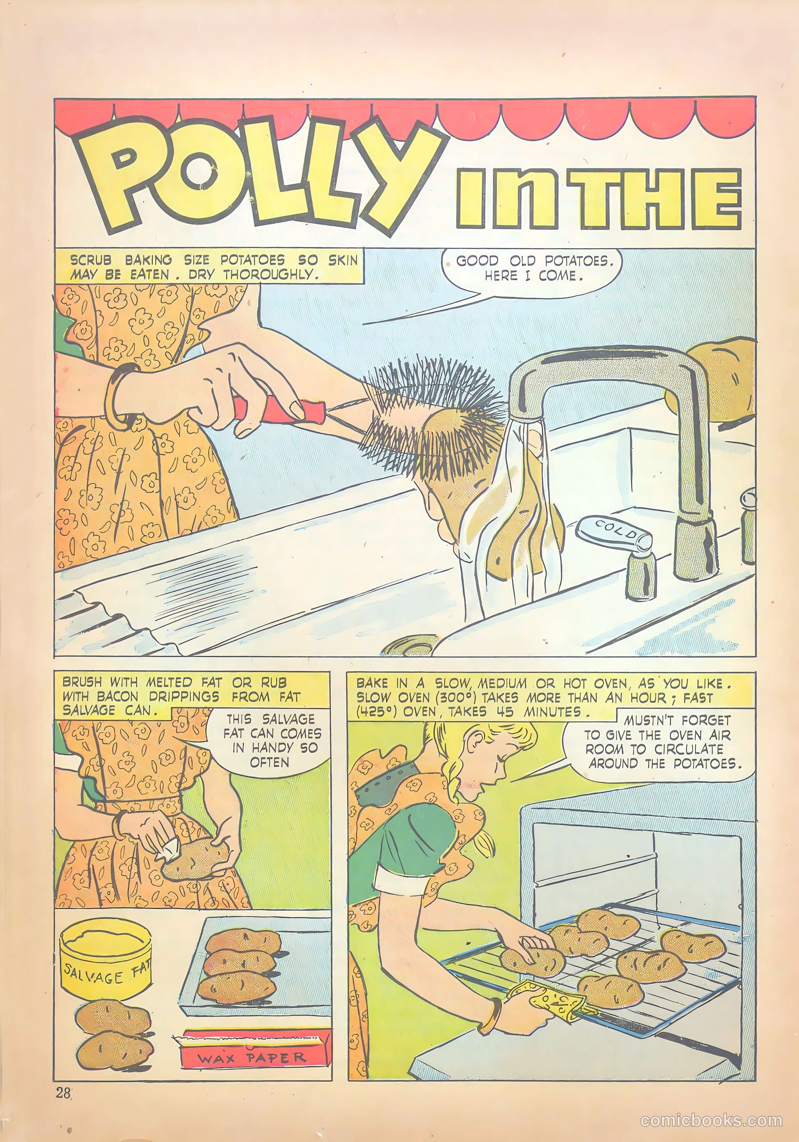 Polly Pigtails #36 (1949) — page 28 of 44