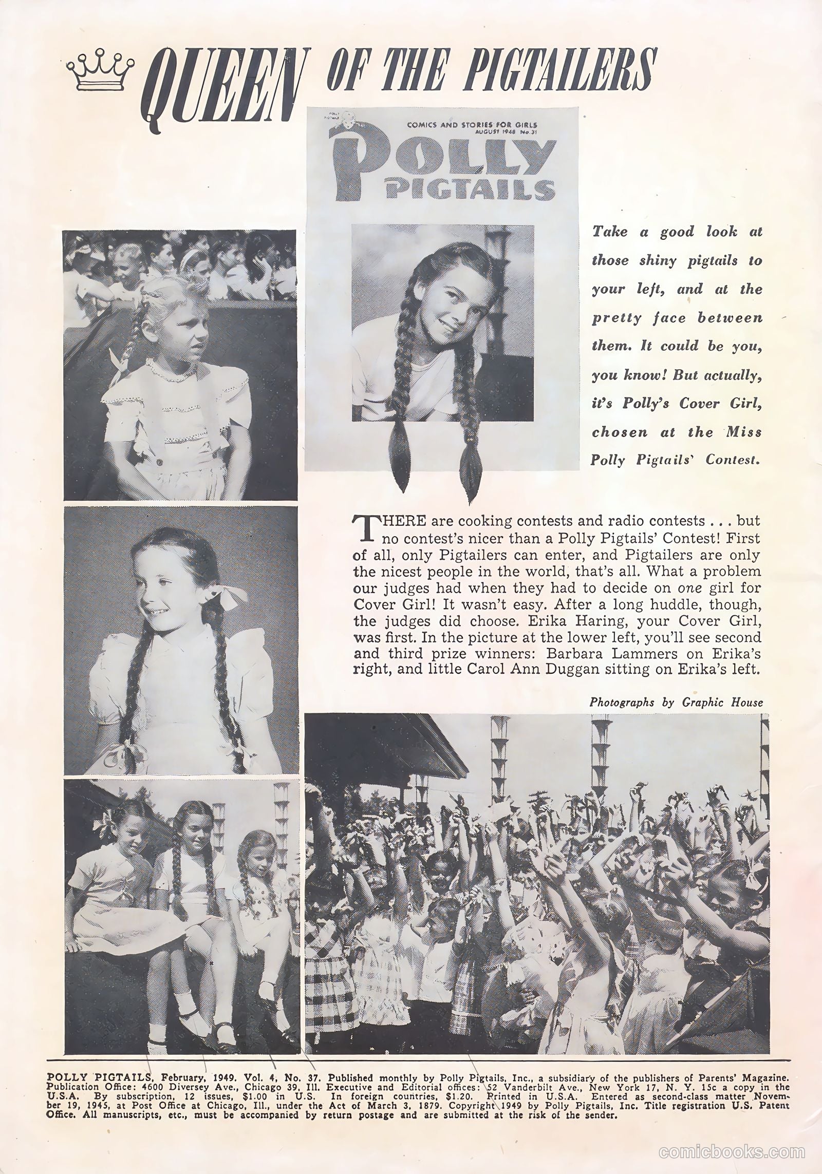 Polly Pigtails #37 (1949) — page 2 of 43