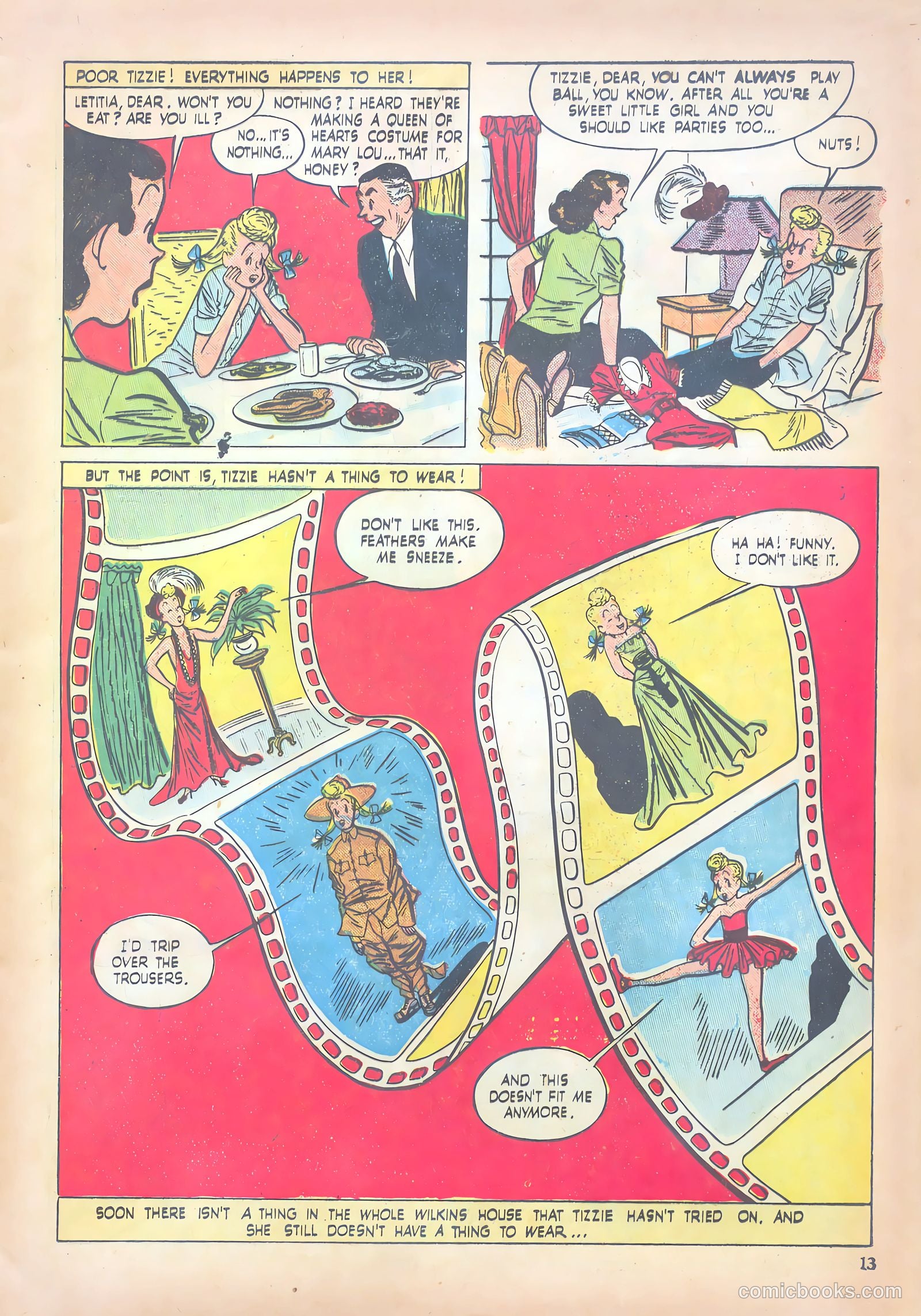Polly Pigtails #37 (1949) — page 13 of 43