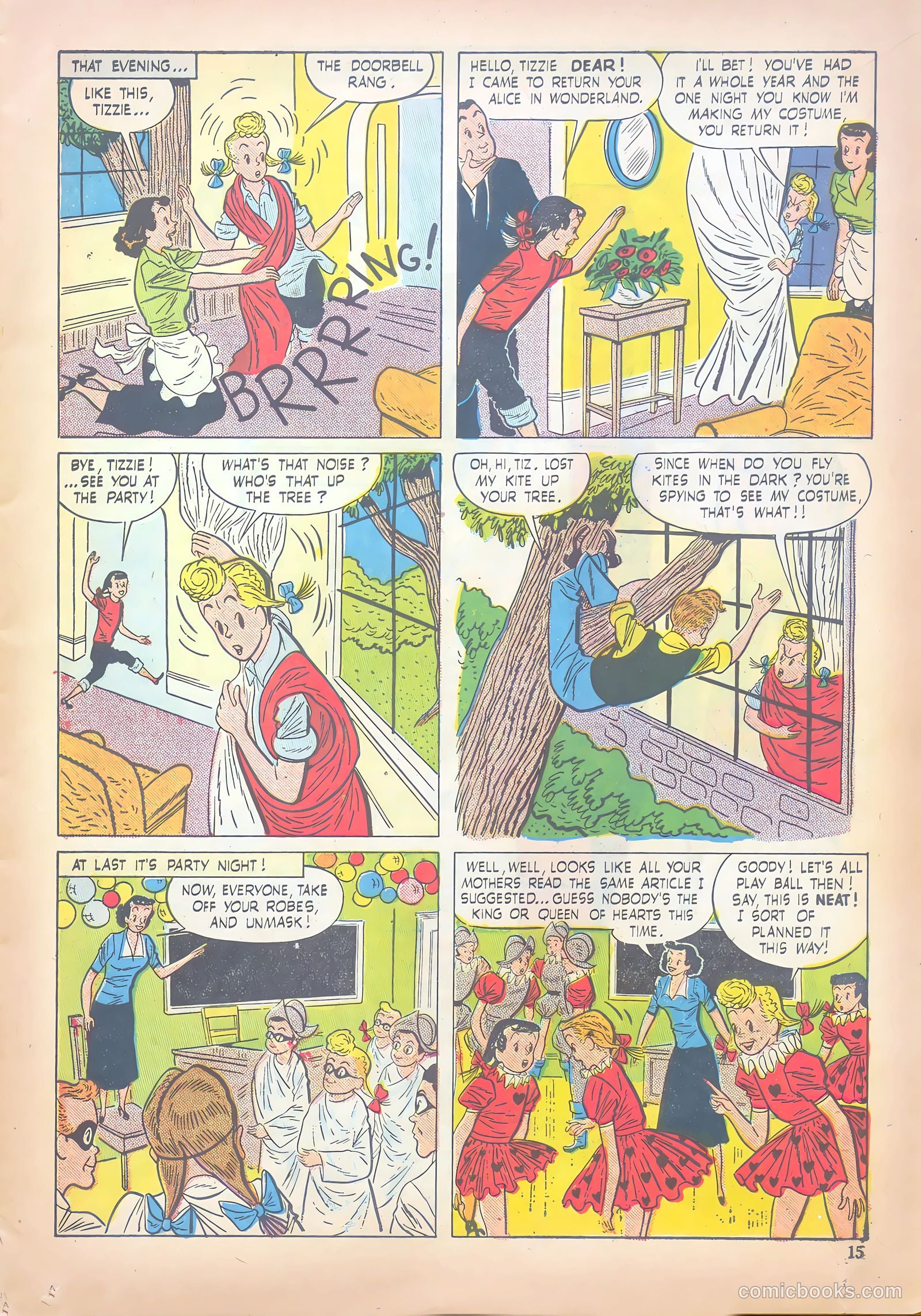 Polly Pigtails #37 (1949) — page 15 of 43