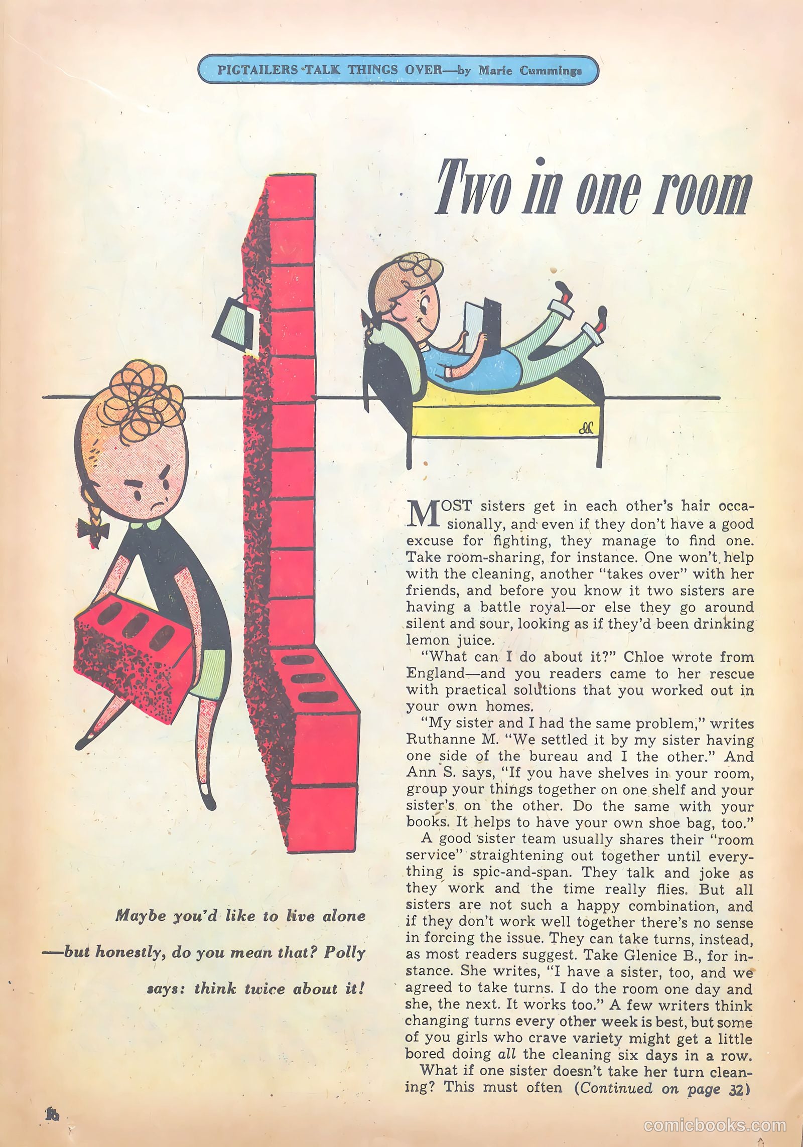 Polly Pigtails #37 (1949) — page 16 of 43