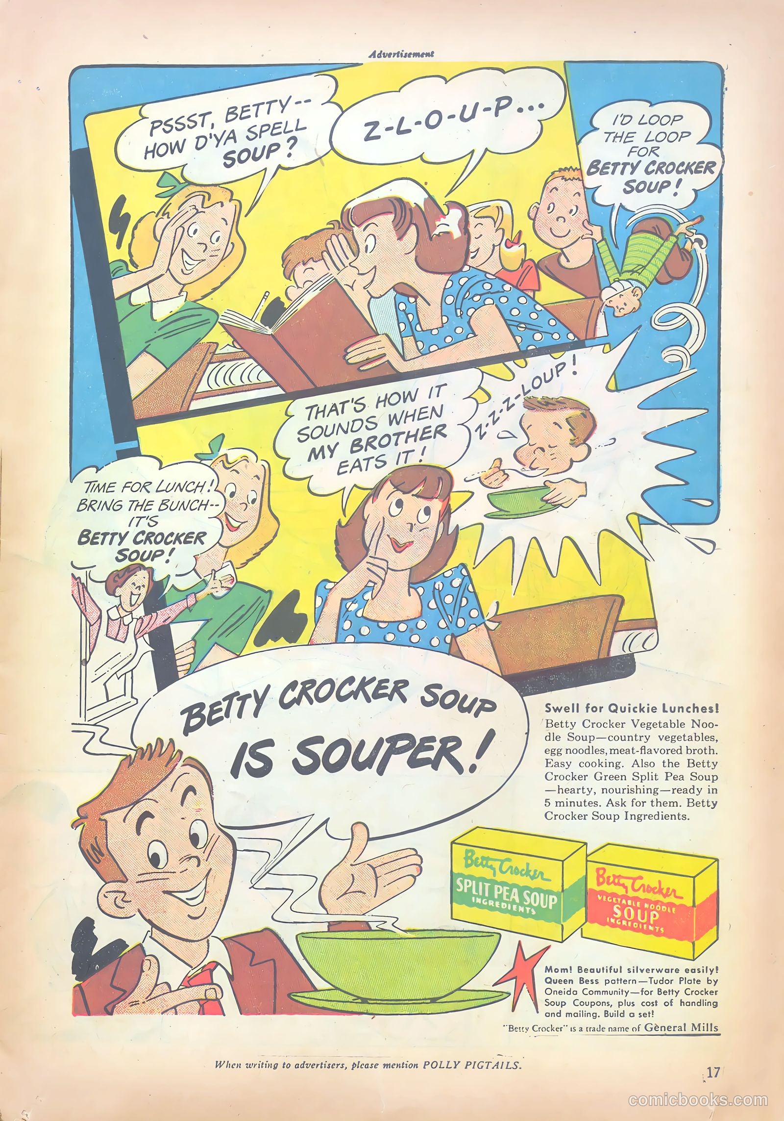 Polly Pigtails #37 (1949) — page 17 of 43