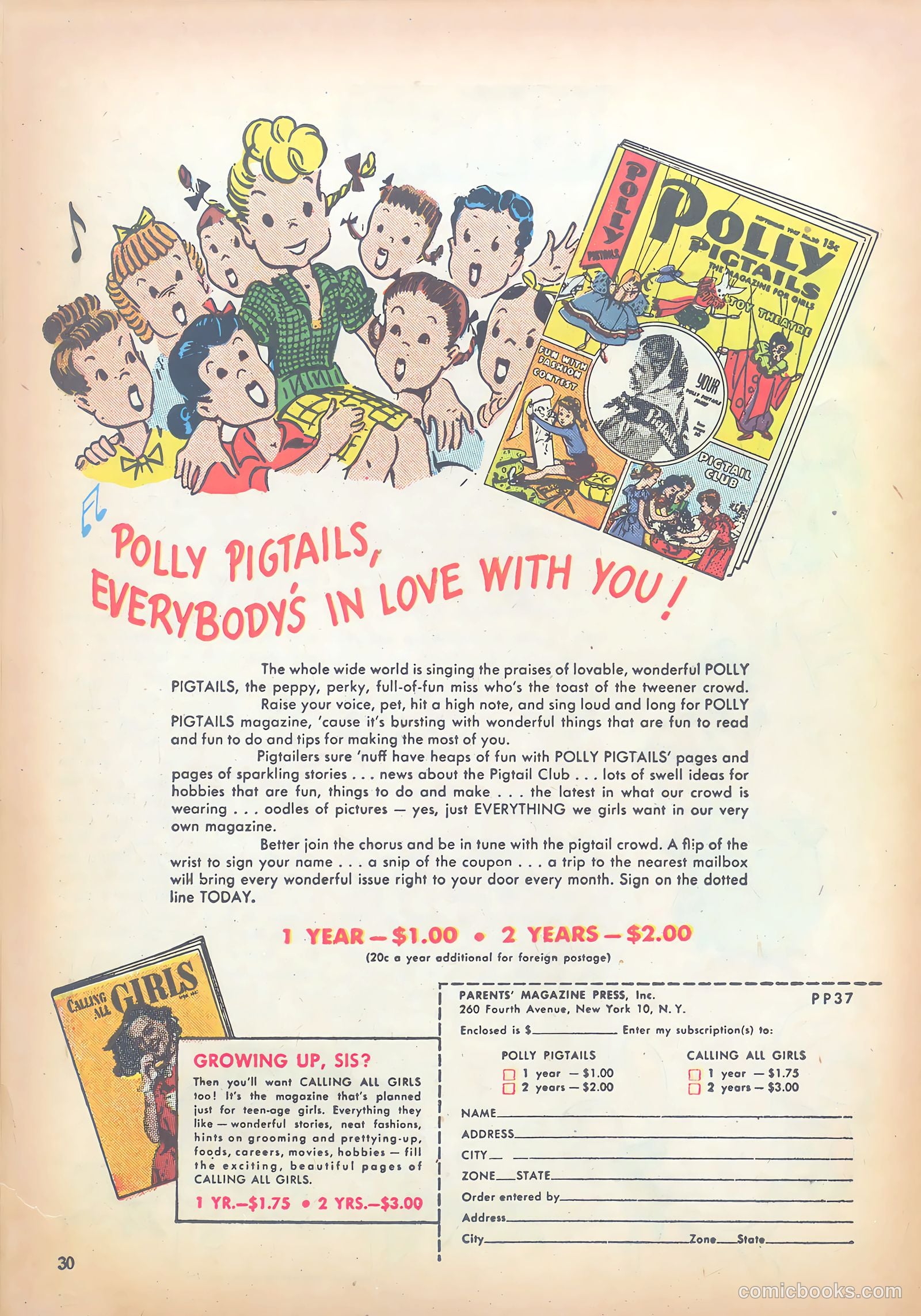 Polly Pigtails #37 (1949) — page 29 of 43