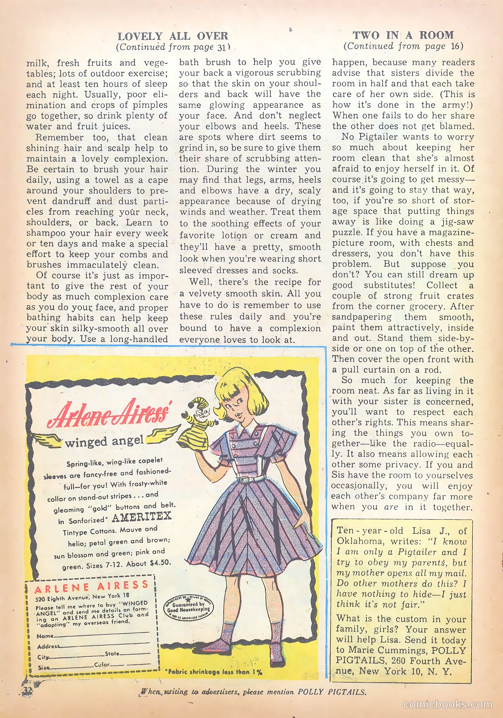 Polly Pigtails #37 (1949) — page 31 of 43