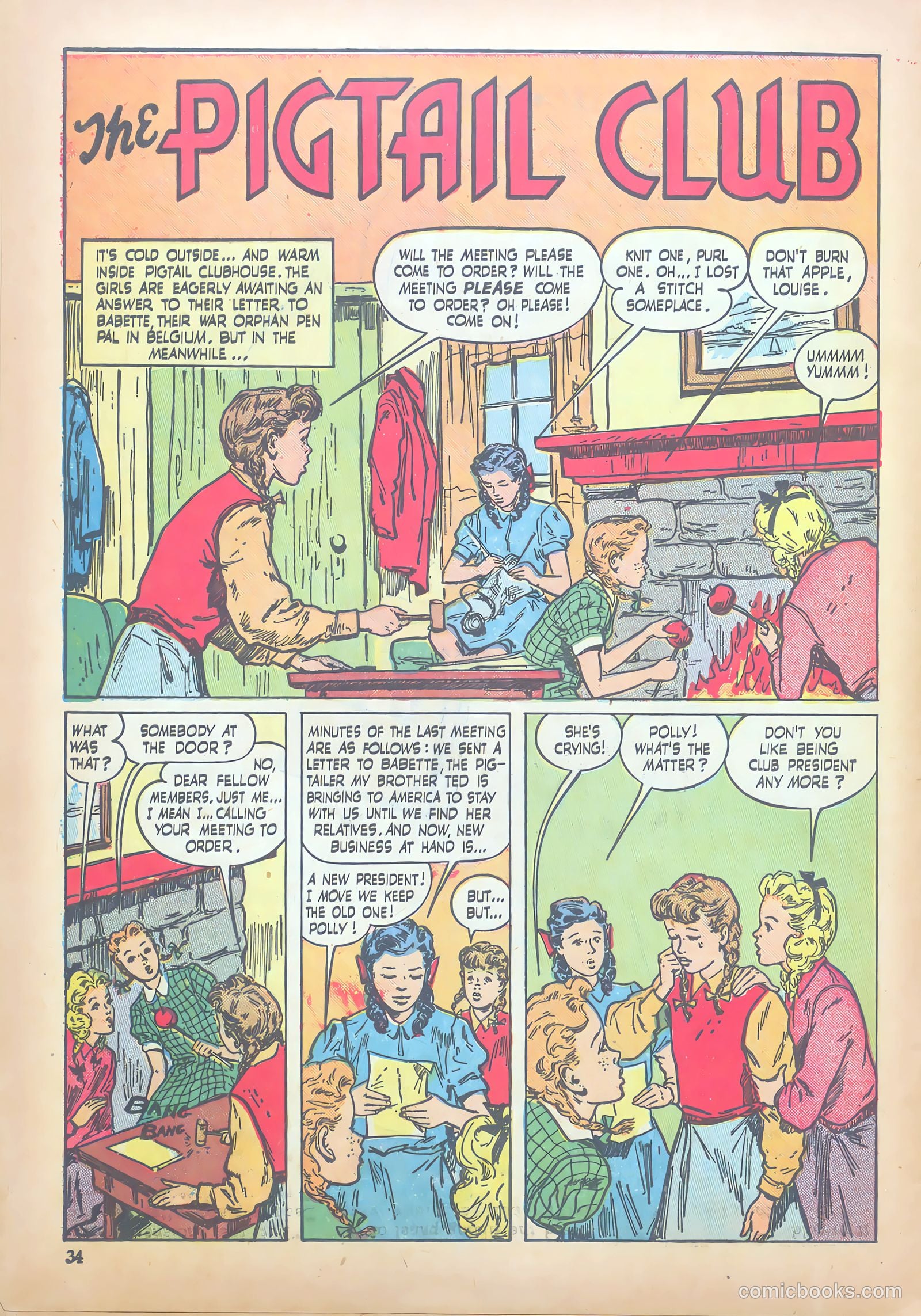 Polly Pigtails #37 (1949) — page 33 of 43
