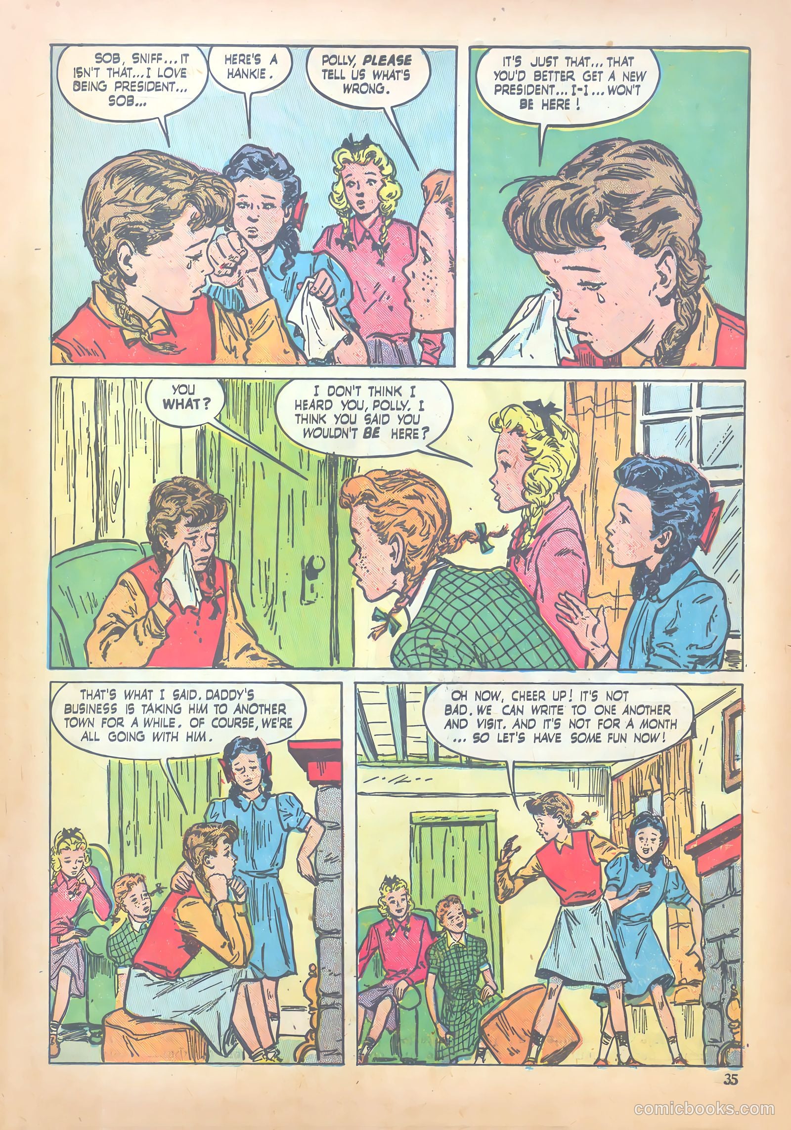 Polly Pigtails #37 (1949) — page 34 of 43