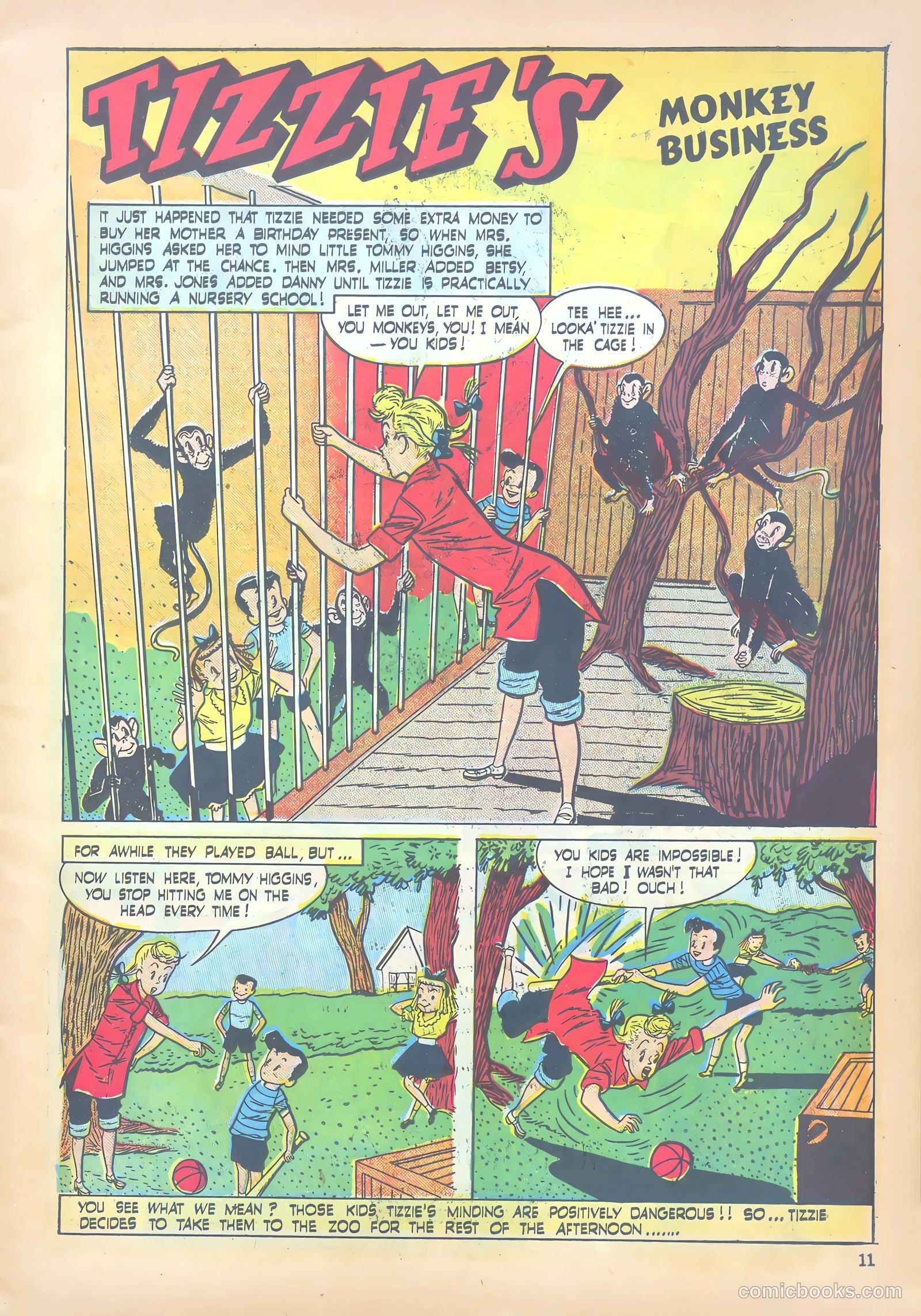 Polly Pigtails #38 (1949) — page 11 of 51