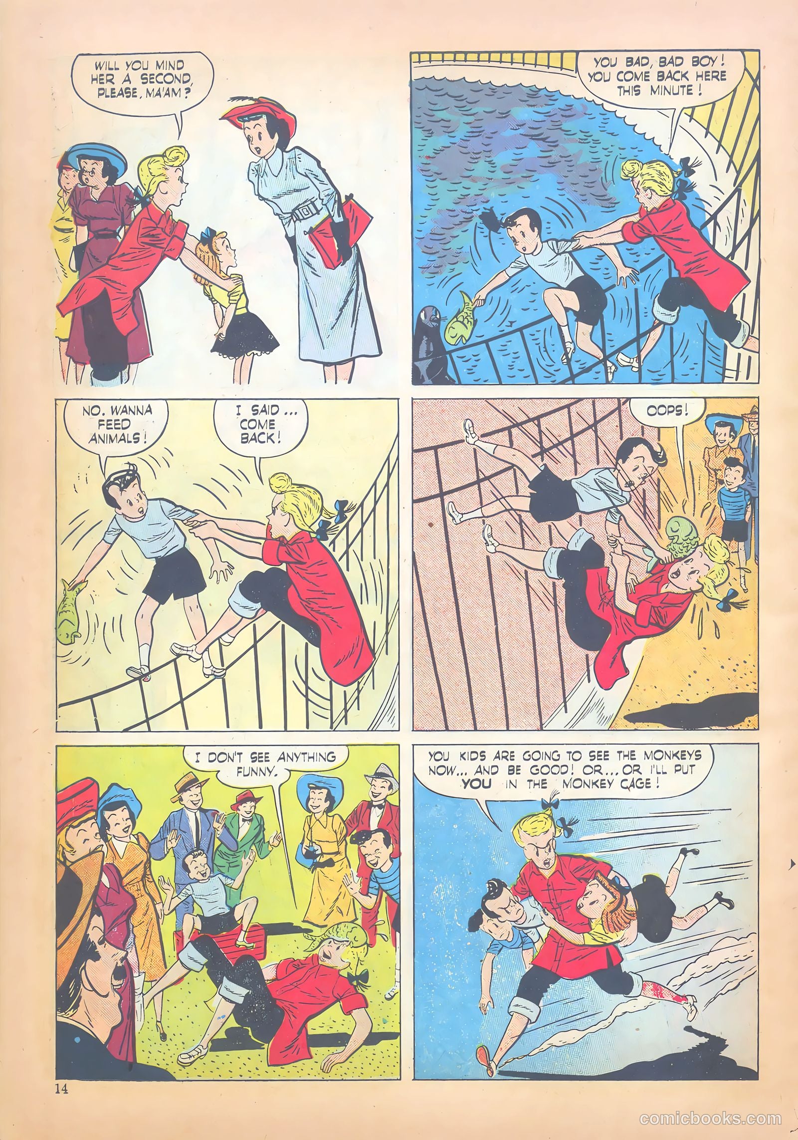 Polly Pigtails #38 (1949) — page 14 of 51